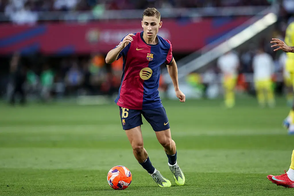 Fermin Lopez in action for Barcelona (Credit:Getty)