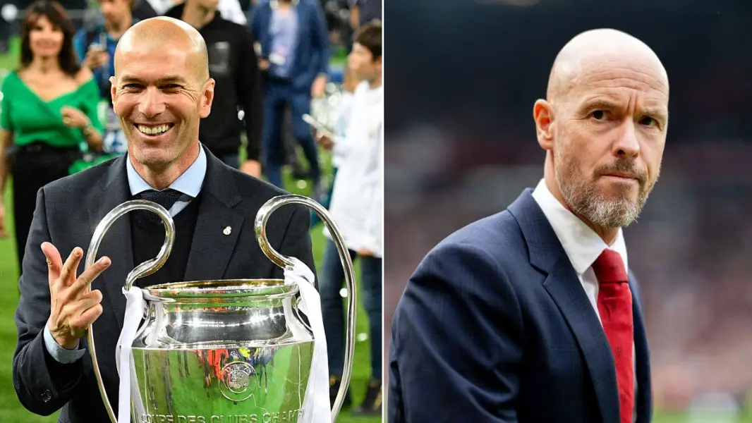 Zinedine Zidane has already made feelings clear on return to management amid Erik ten Hag sack rumours at Man Utd 