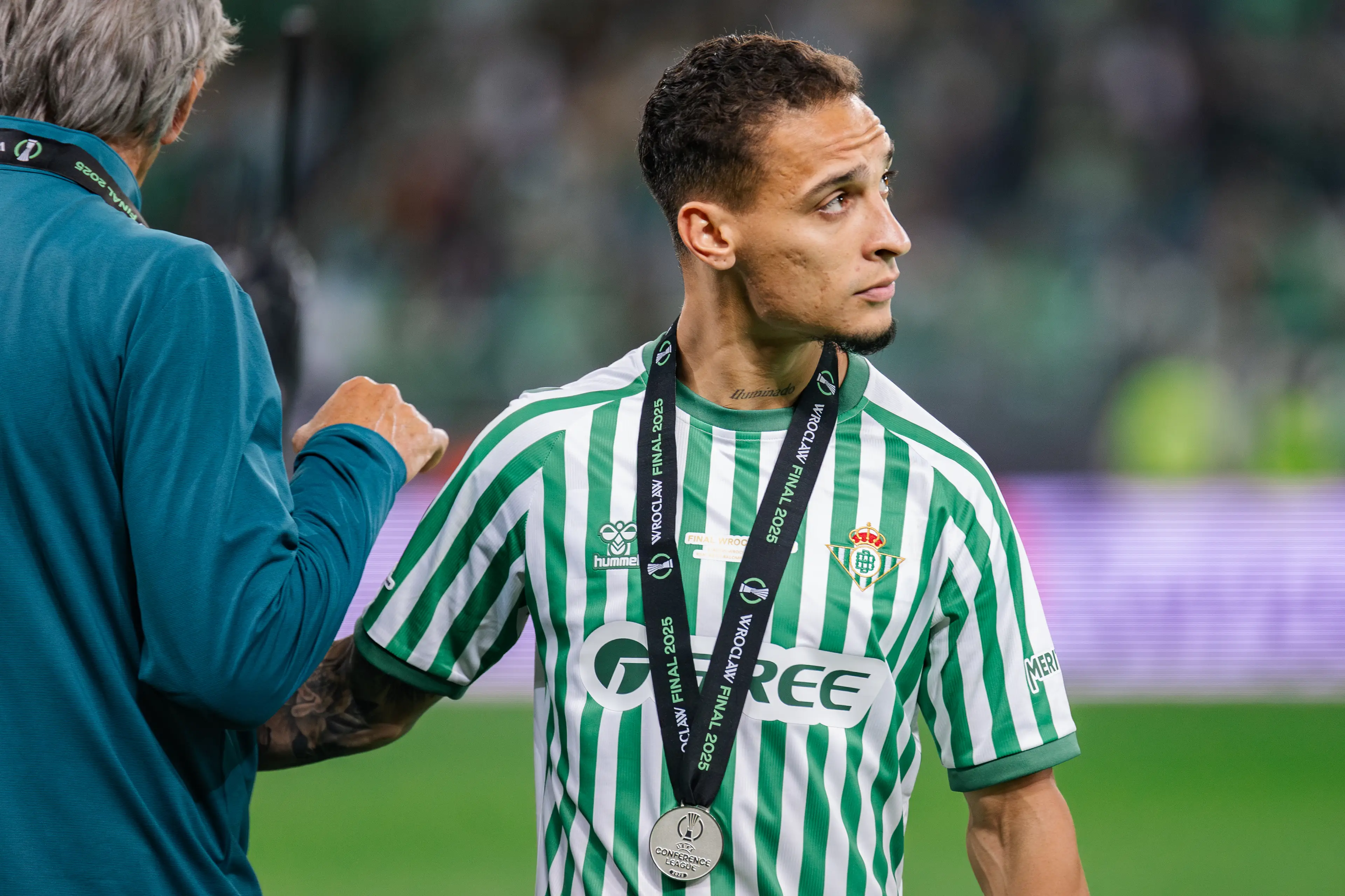 Antony helped Real Betis reach the Conference League final last season. Image: Getty 