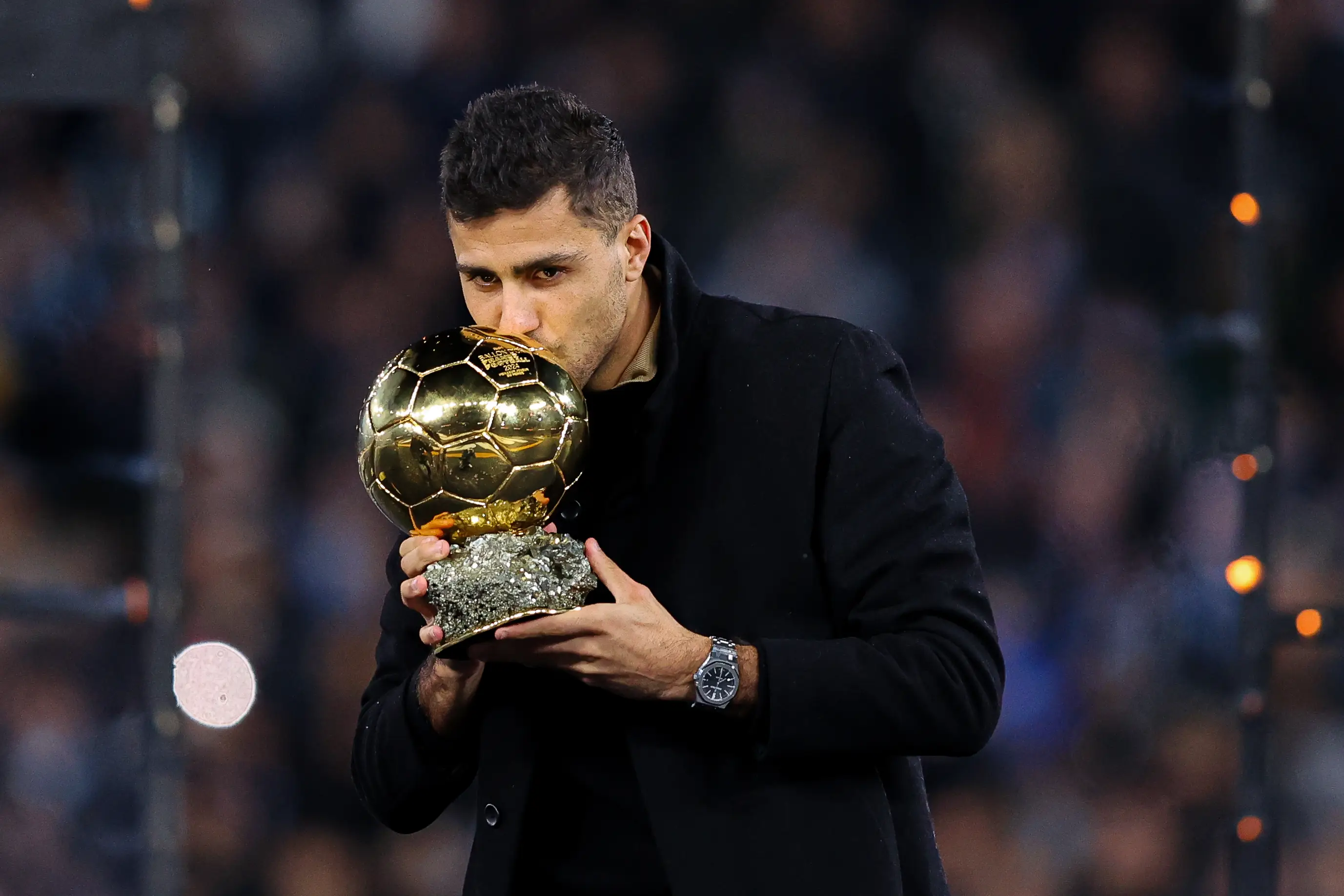 Manchester City star Rodri won the 2024 Ballon d'Or. Image: Getty