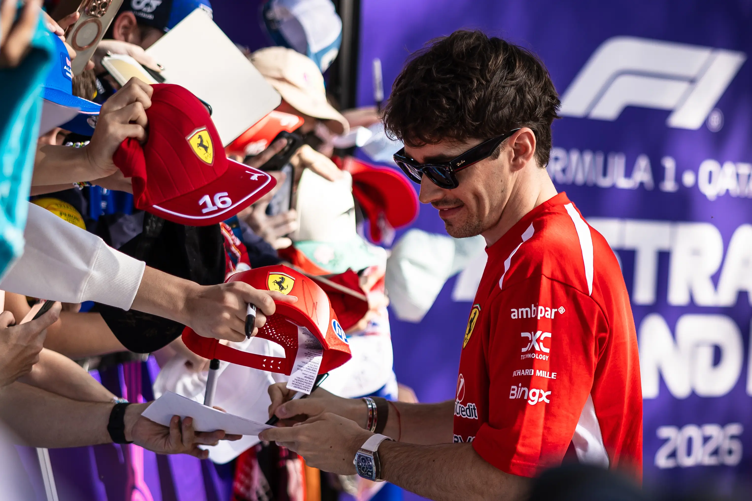 Charles Leclerc at the 2026 Australian Grand Prix (credit: getty)