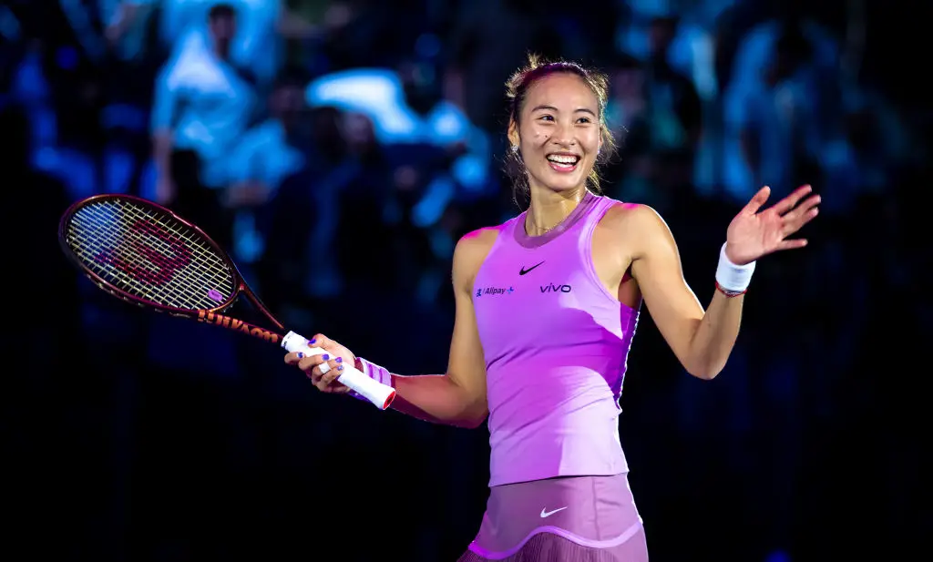 Zheng Qinwen will not compete at the Australian Open this year. (Image: Robert Prange/Getty Images)