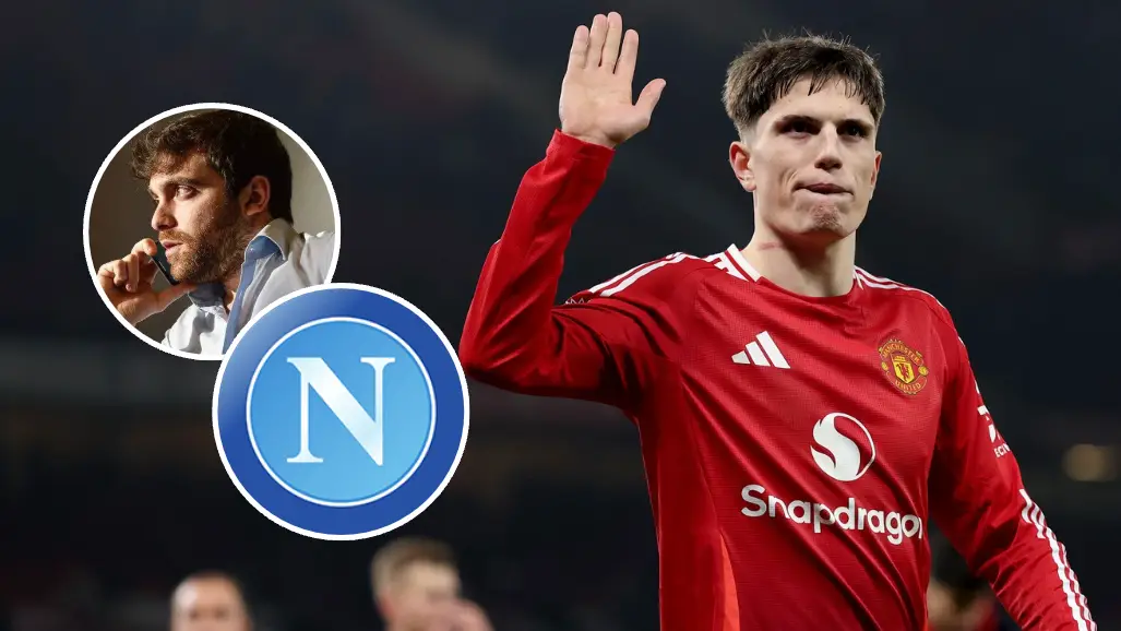 Alejandro Garnacho transfer saga takes shock twist as Fabrizio Romano drops new info on Napoli talks