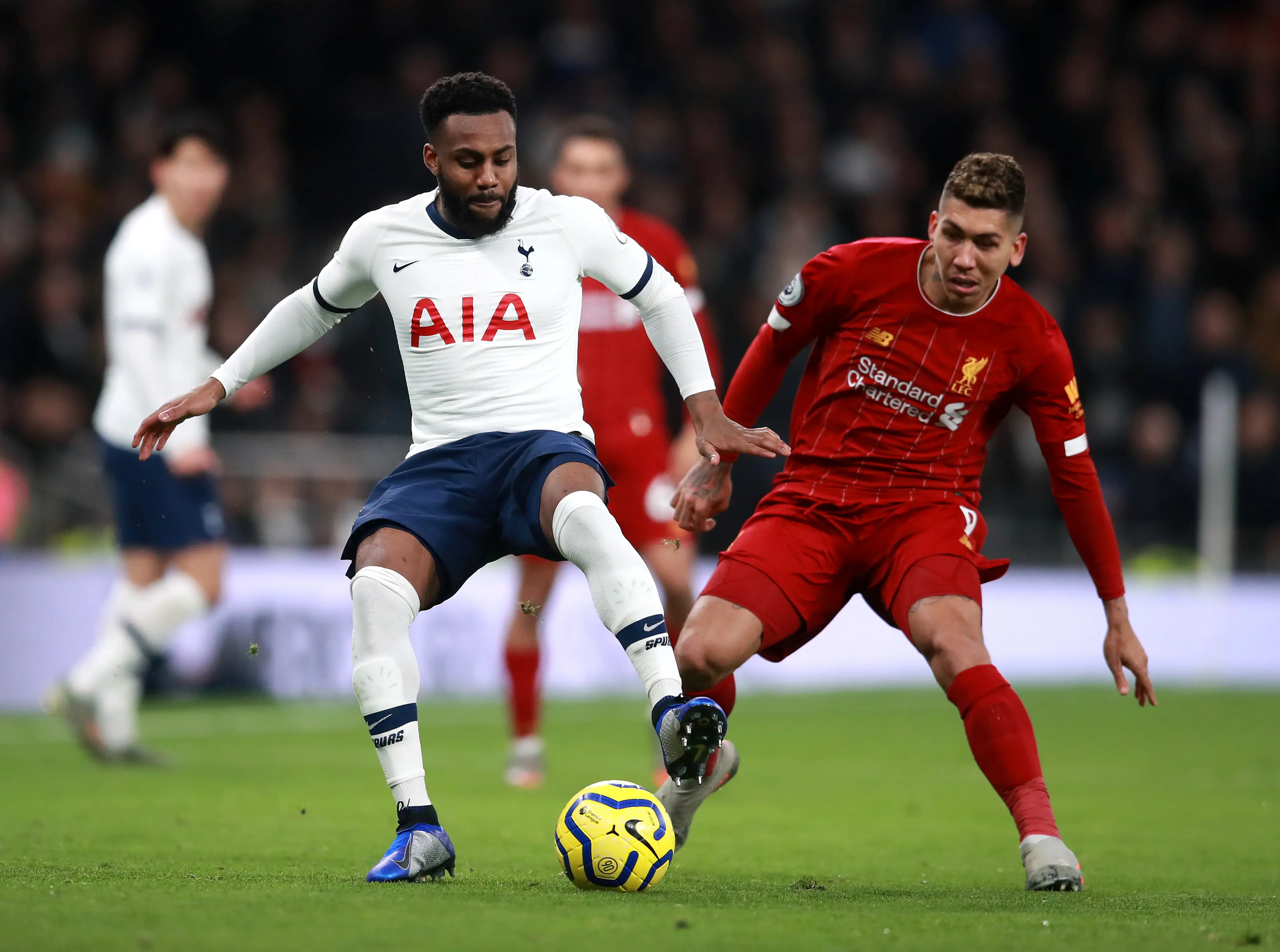 Danny Rose in his last full season with Spurs. (PA Images)