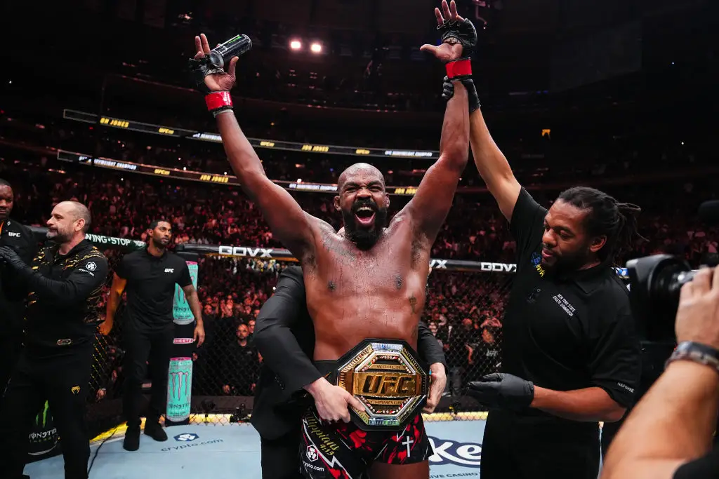 Jon Jones defeated Stipe Miocic at UFC 309 (Image: Getty)