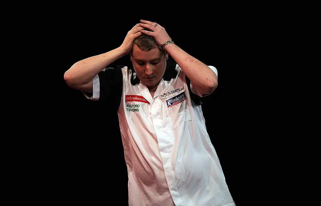 Kirk Shepherd pictured at the 2011 World Darts Championship (Image: Getty)