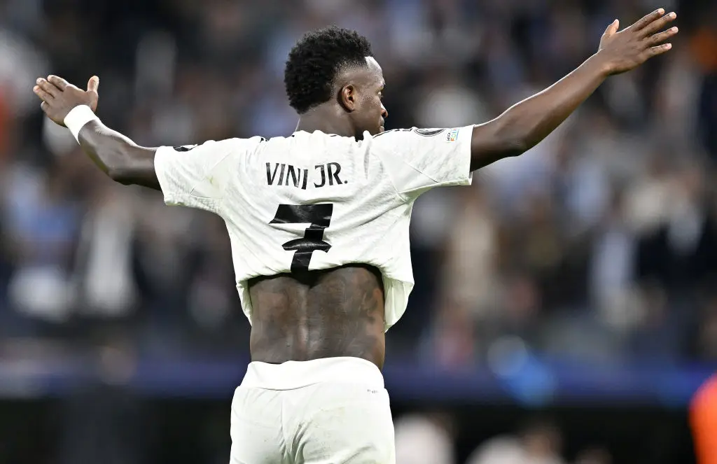 Vinicius Junior is reportedly set to place in the top two for the 2024 Ballon d'Or -