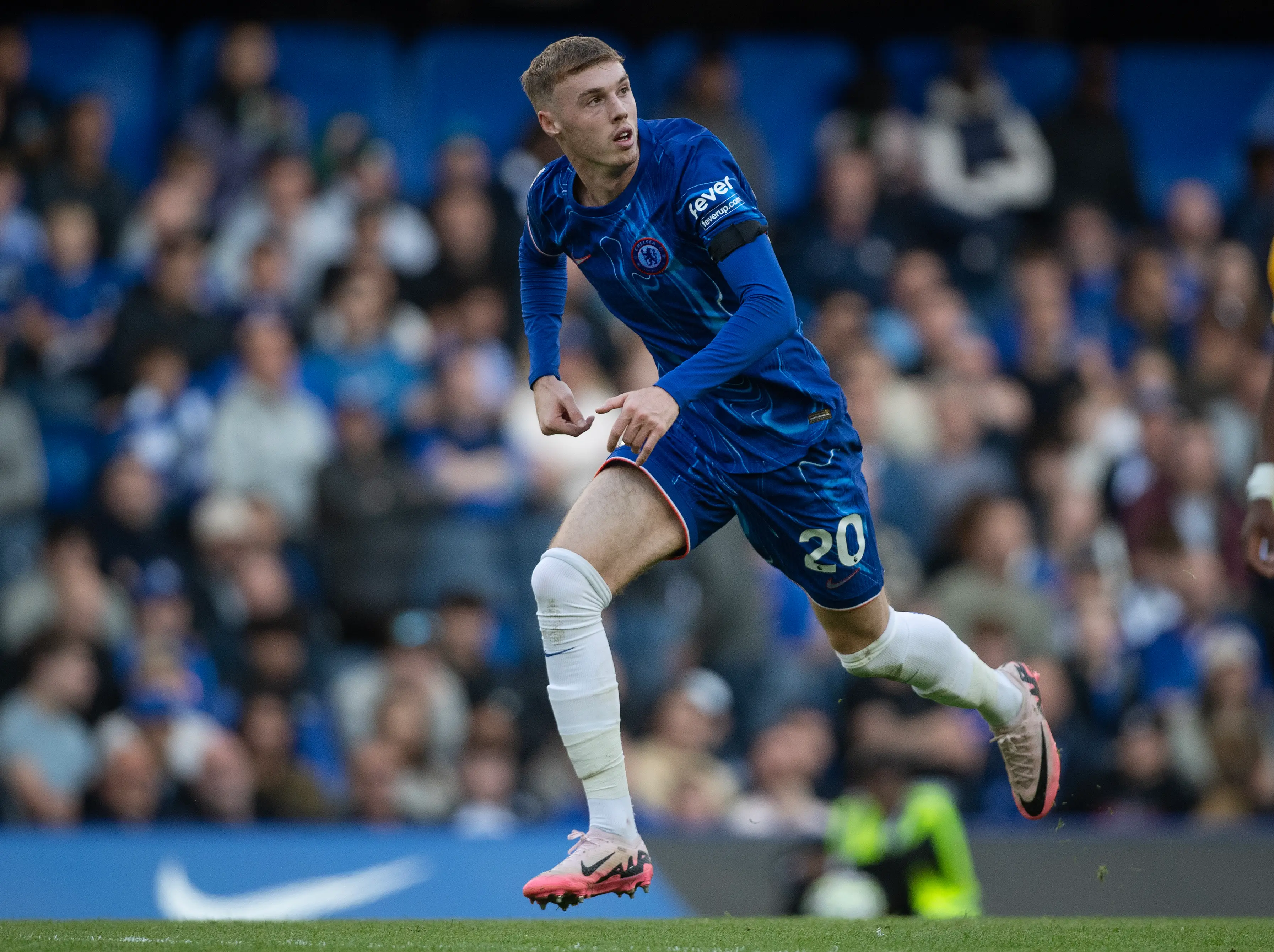 Cole Palmer in action for Chelsea. Image: Getty