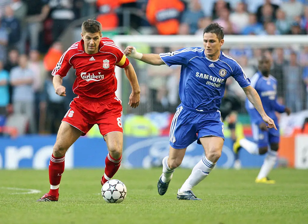 Steven Gerrard named Frank Lampard as one of his toughest opponents (Credit:Getty)
