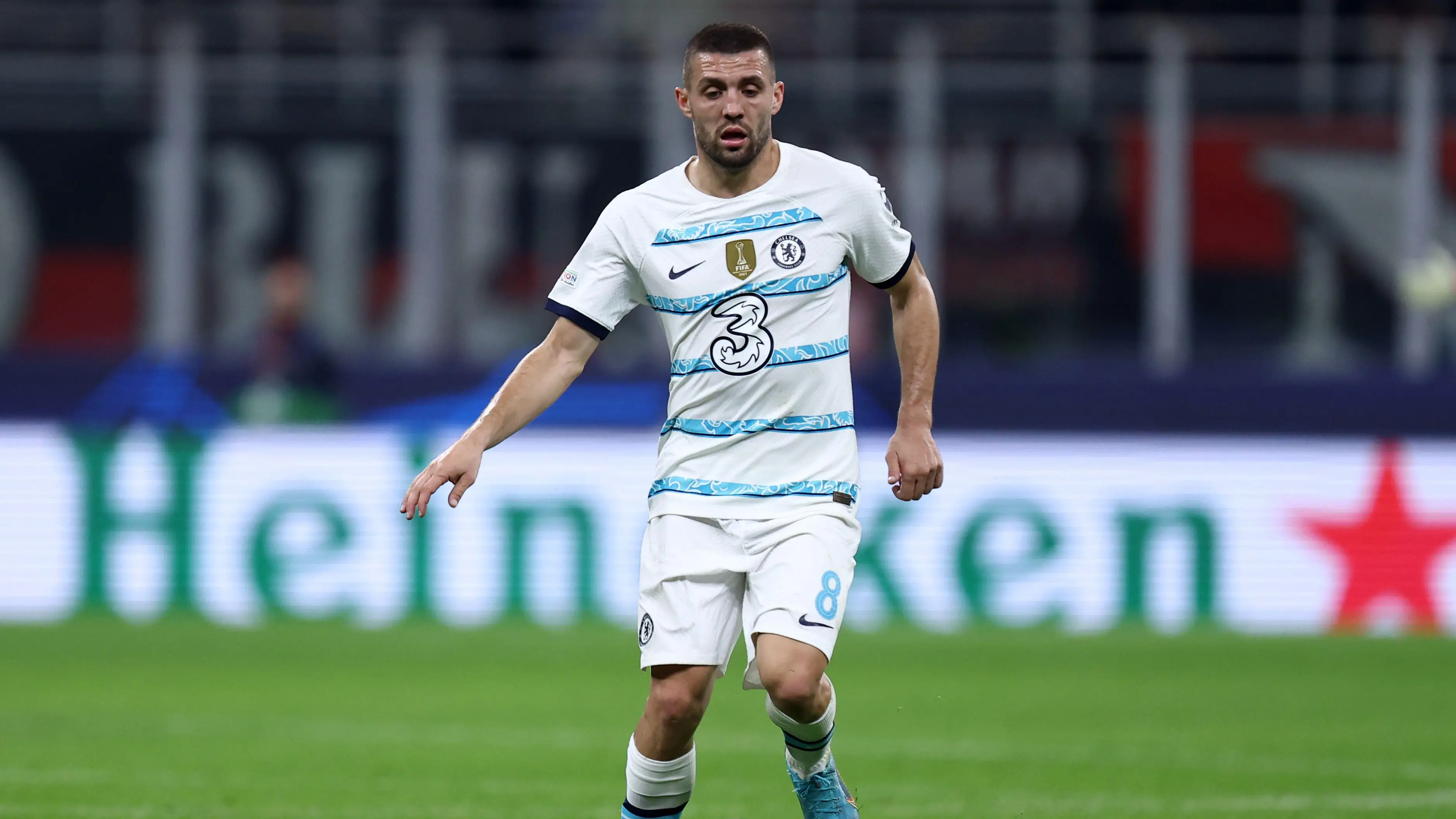 Mateo Kovacic in action for Chelsea in the Champions League. (Alamy)