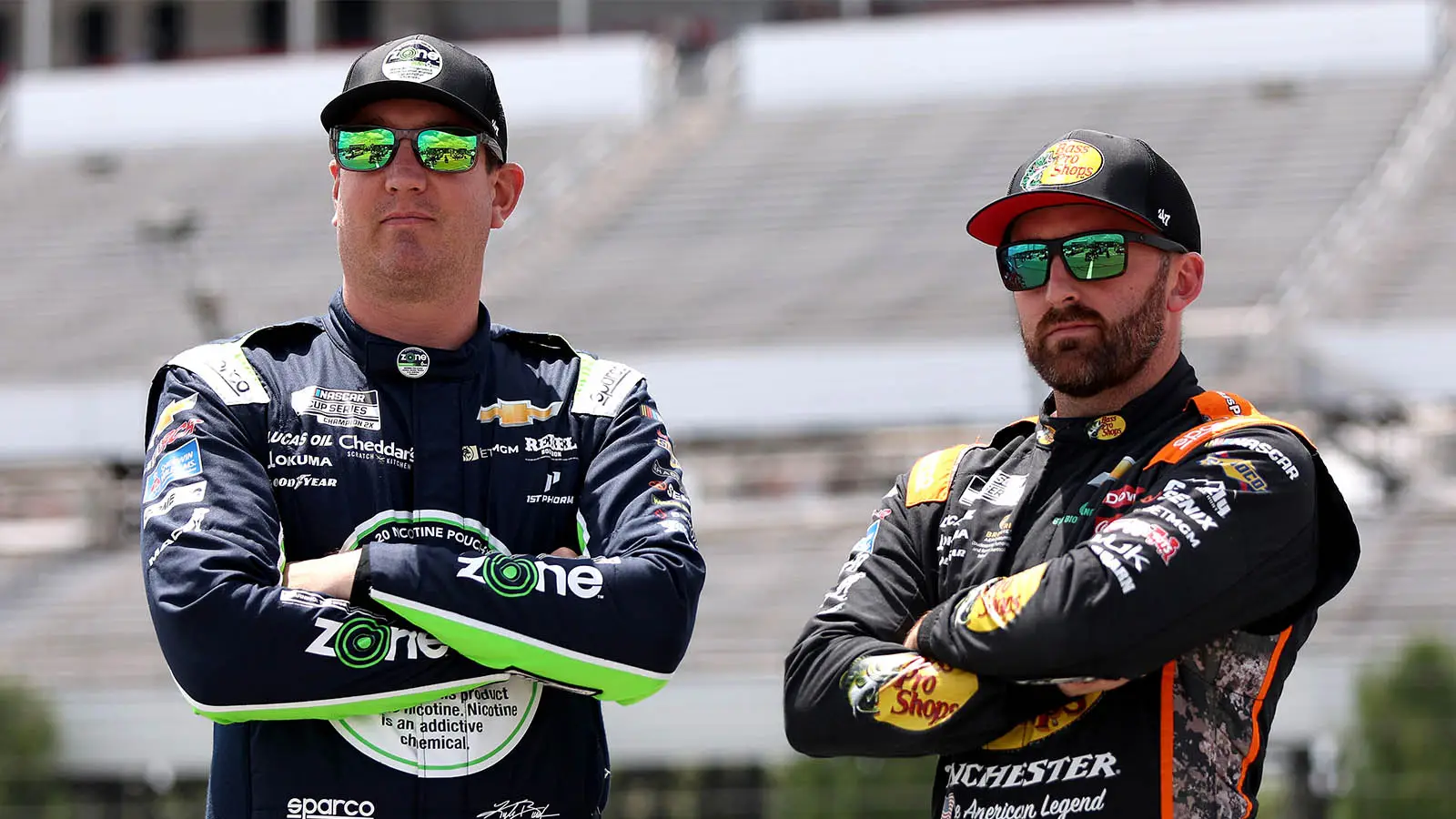 Kyle Busch and Austin Dillon were team-mates at Richard Childress Racing (Image: Getty)