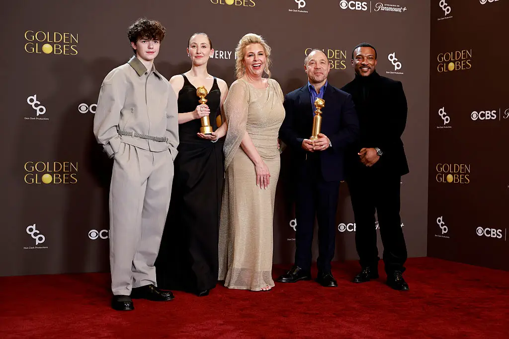 Adolescence won four awards at the Golden Globes. (Image: Frazer Harrison/WireImage)