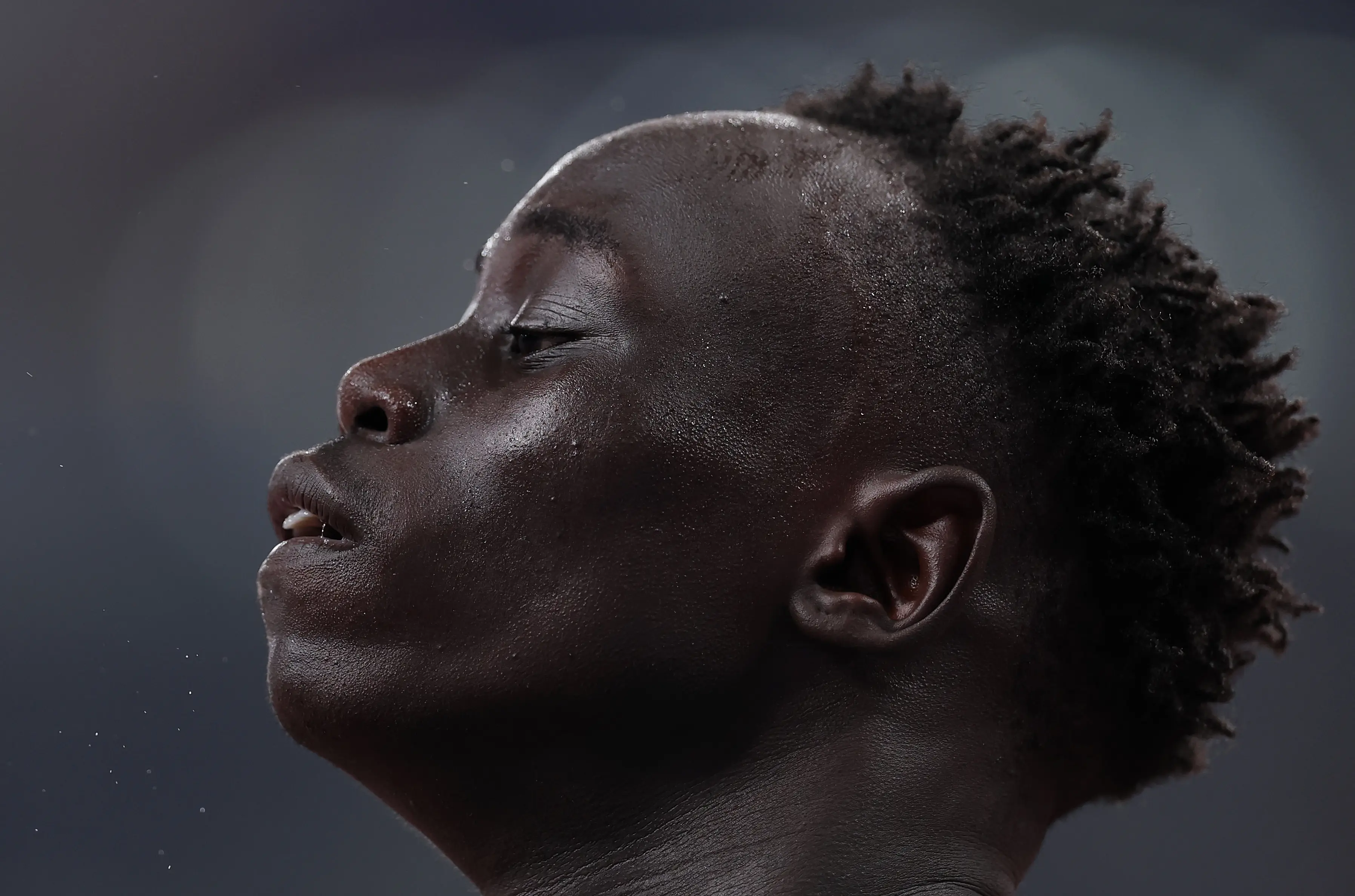 Gout Gout pictured at the World Athletics Championships in Tokyo. Image credit: Getty