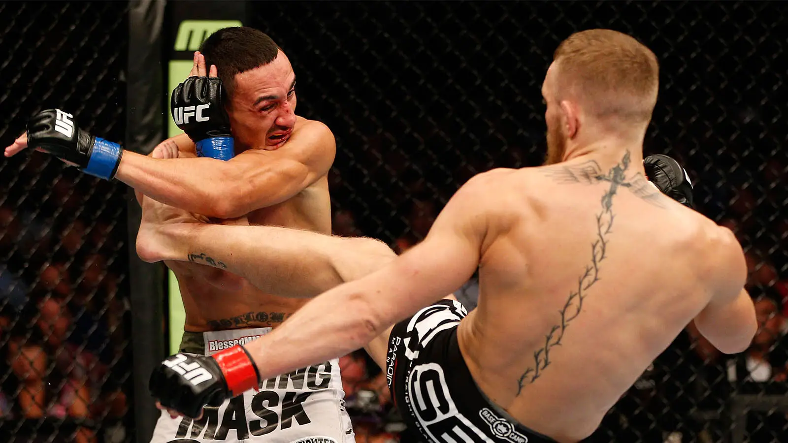McGregor fought Max Holloway back in 2013 (Image: Getty)