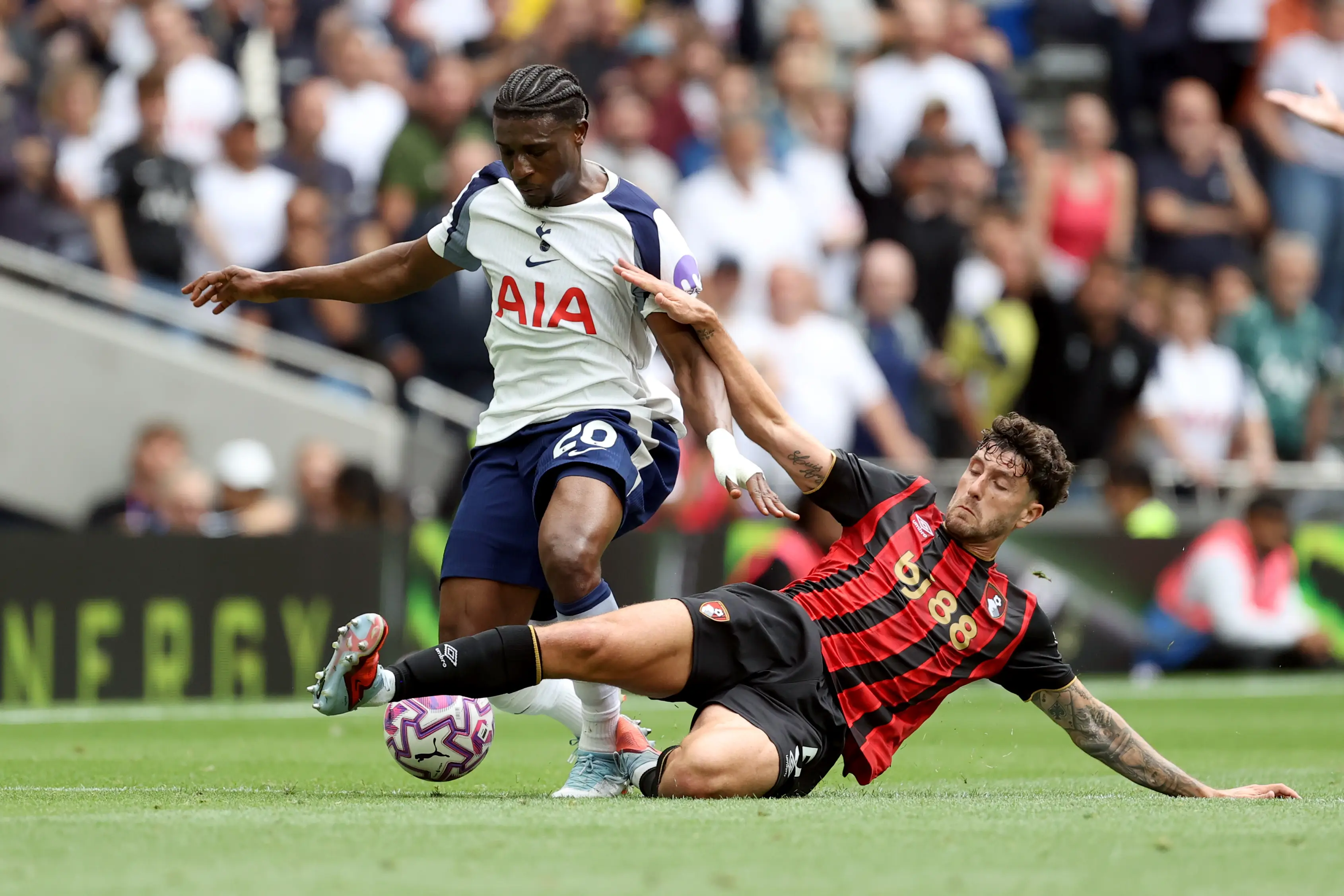 Senesi has agreed terms with Spurs. Image credit: Getty
