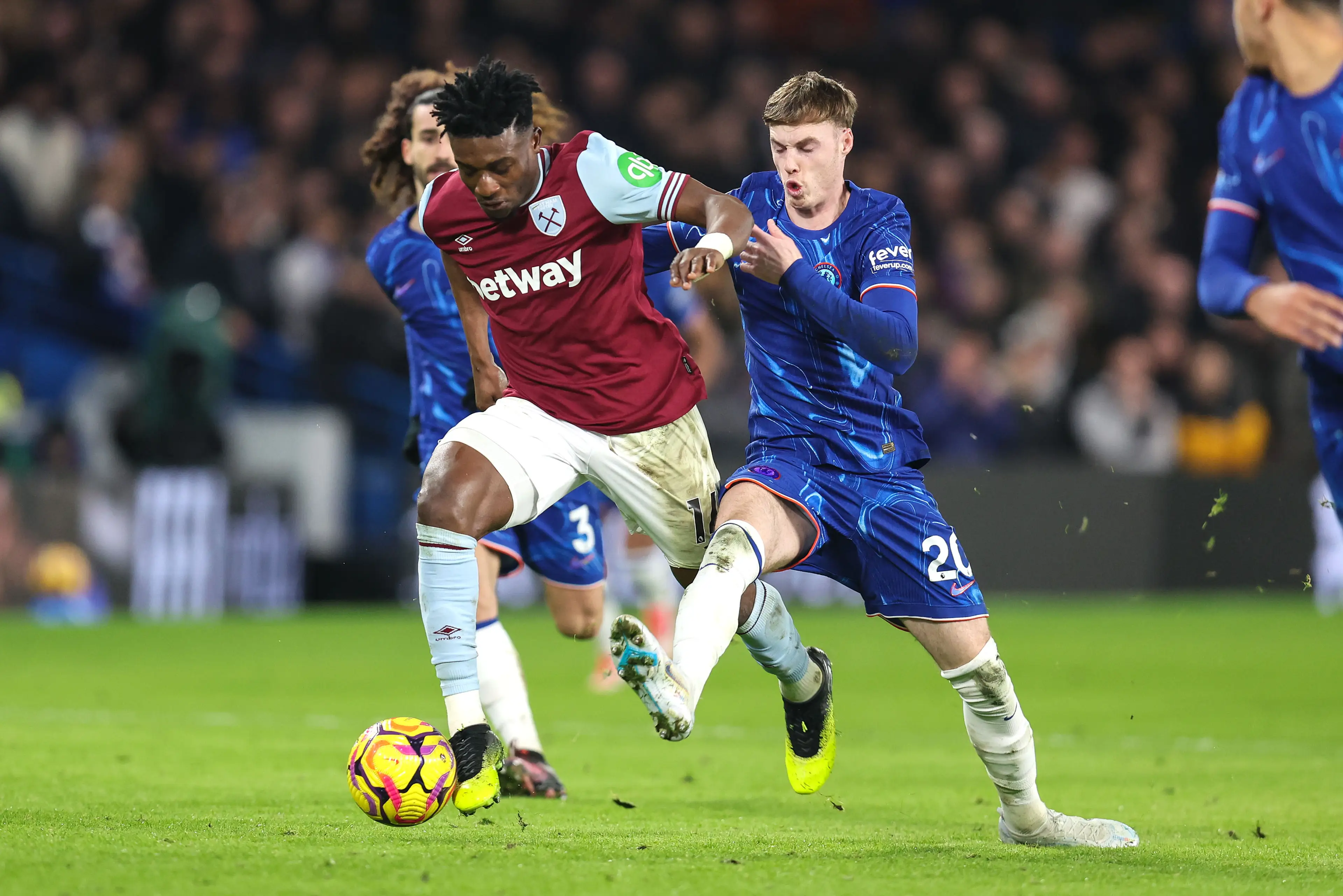 Chelsea are still interested in Mohammed Kudus. Image: Getty