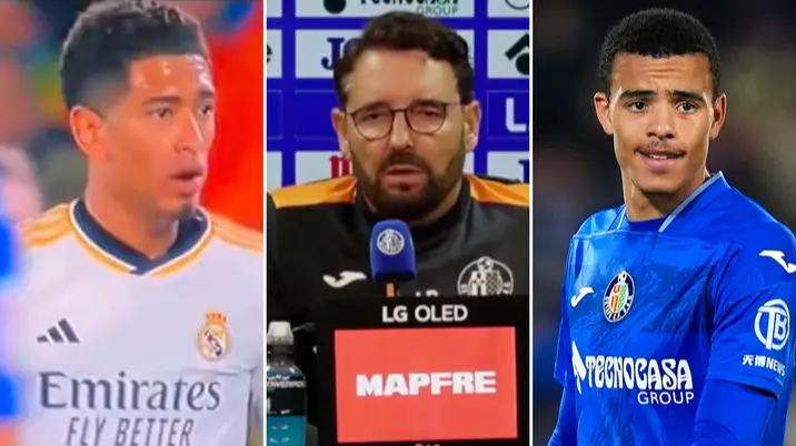 Getafe boss defends Mason Greenwood amid Jude Bellingham 'slur' allegation