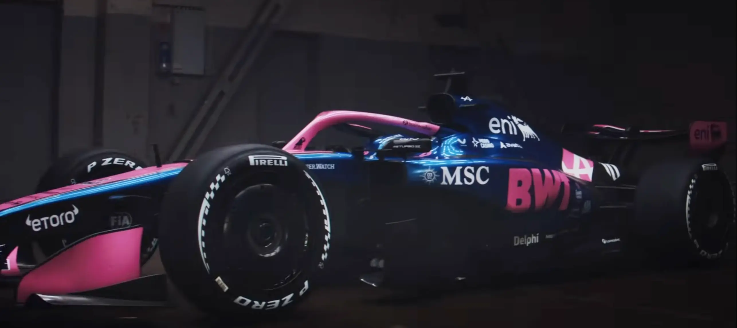 Image: YouTube/Alpine F1 Team