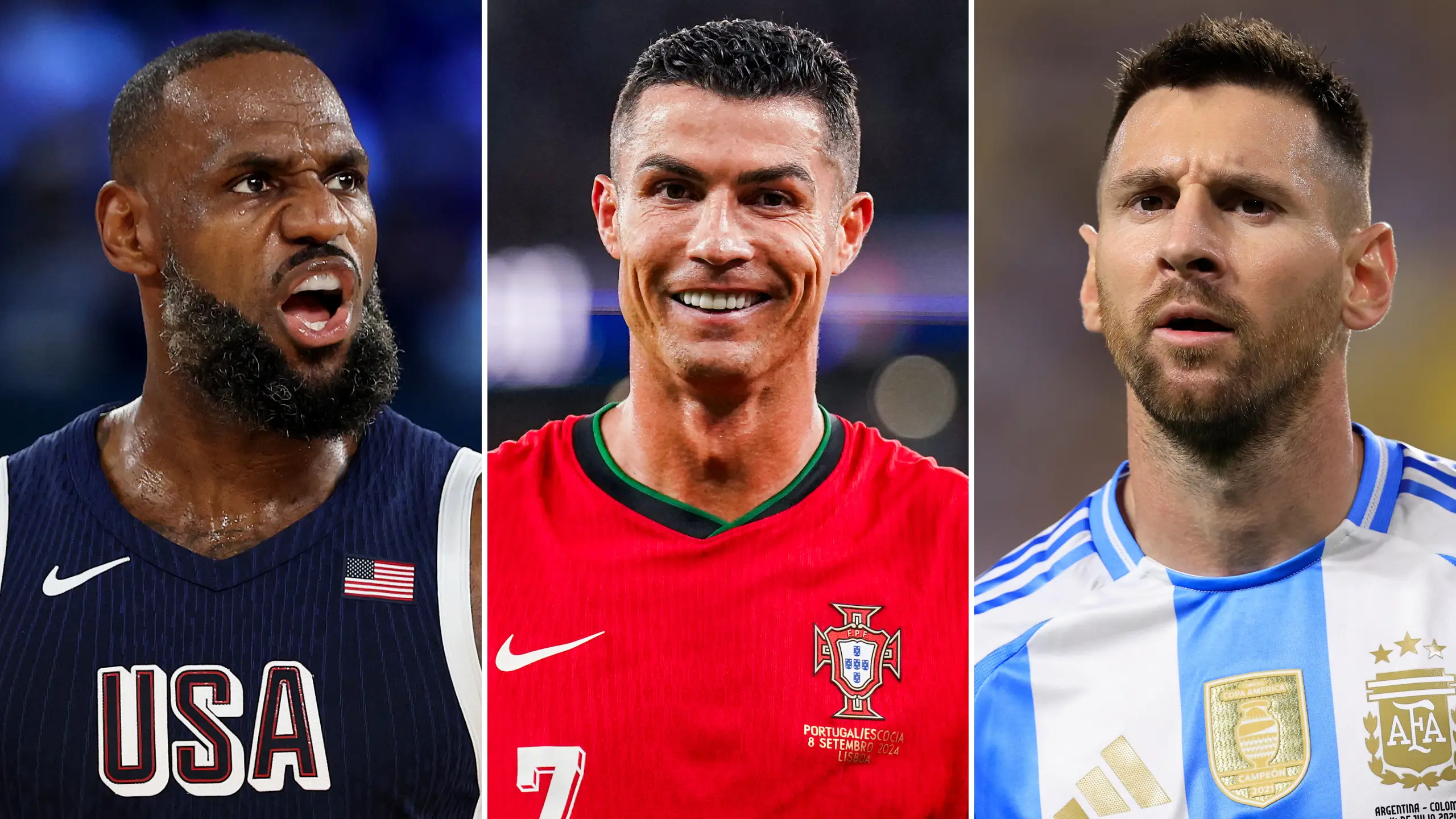 Top 20 athletes of the 21st century ranked including LeBron James, Cristiano Ronaldo and Lionel Messi