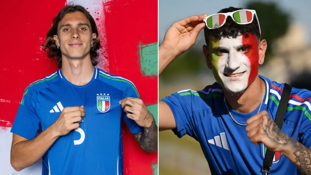 Why Italy play in blue despite it not being a colour on their flag