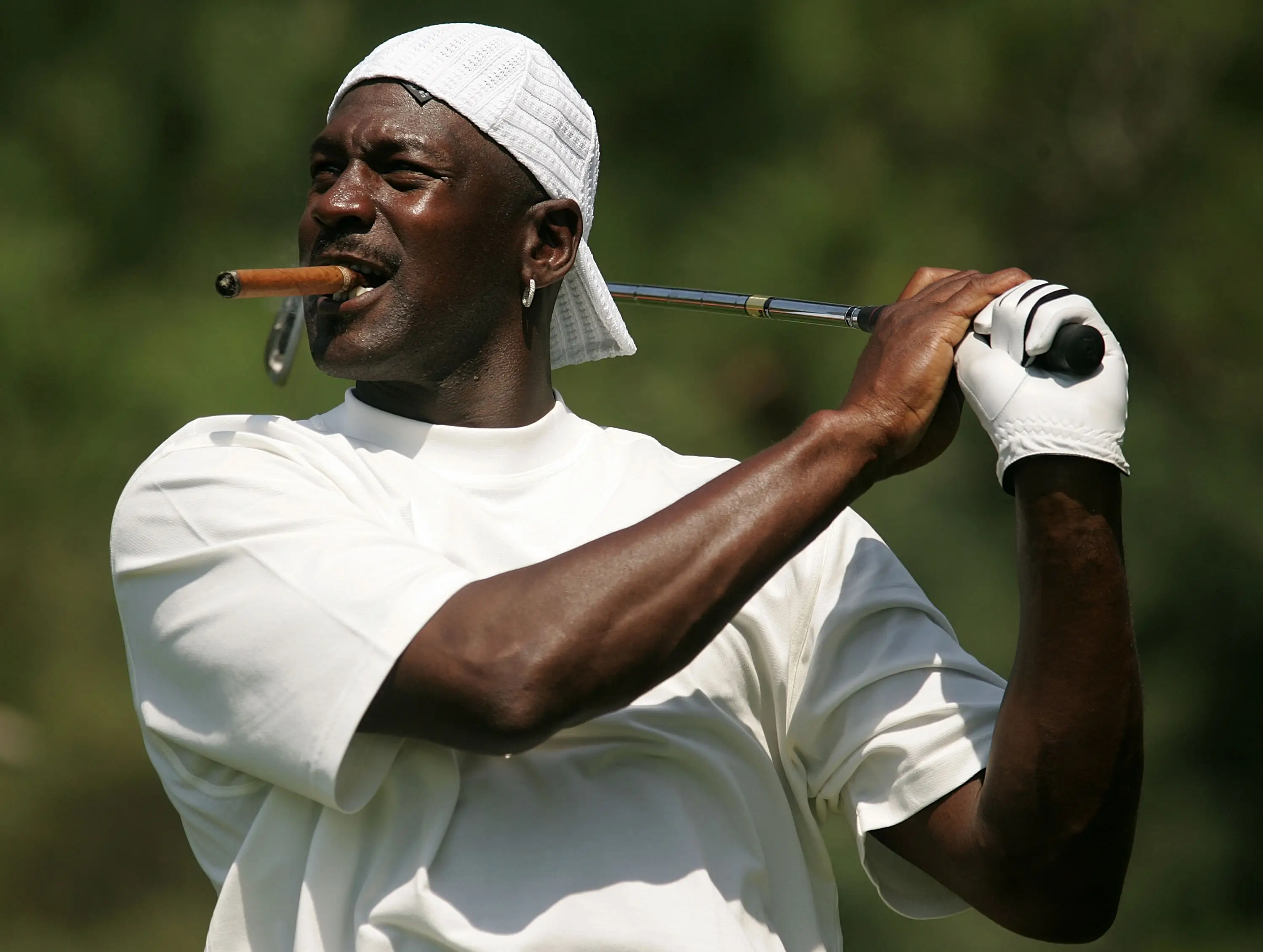 Jordan is an avid fan of golf. Image credit: Getty