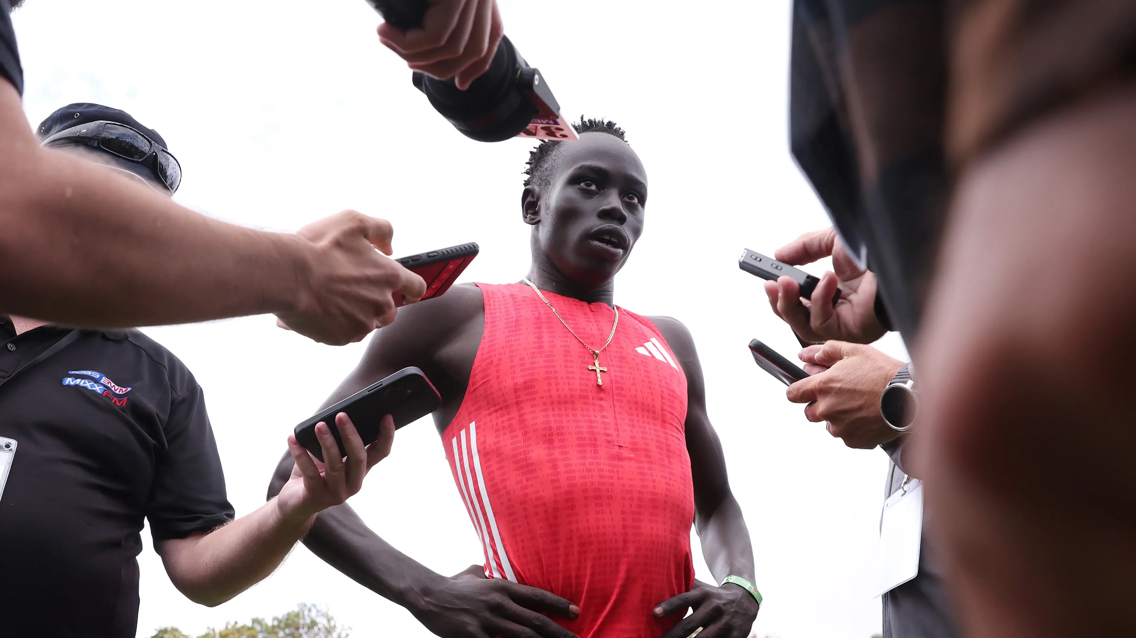 Gout Gout's real name has been revealed as his father says 'I'm not happy'