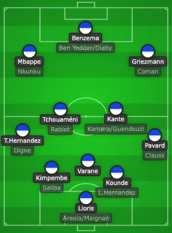 France are one of the favourites to lift the World Cup in Qatar later this year.