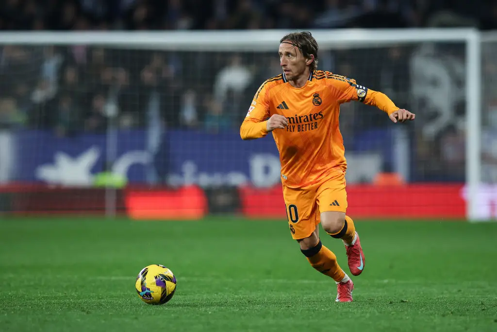 Luka Modric in action for Real Madrid on Saturday (Credit:Getty)