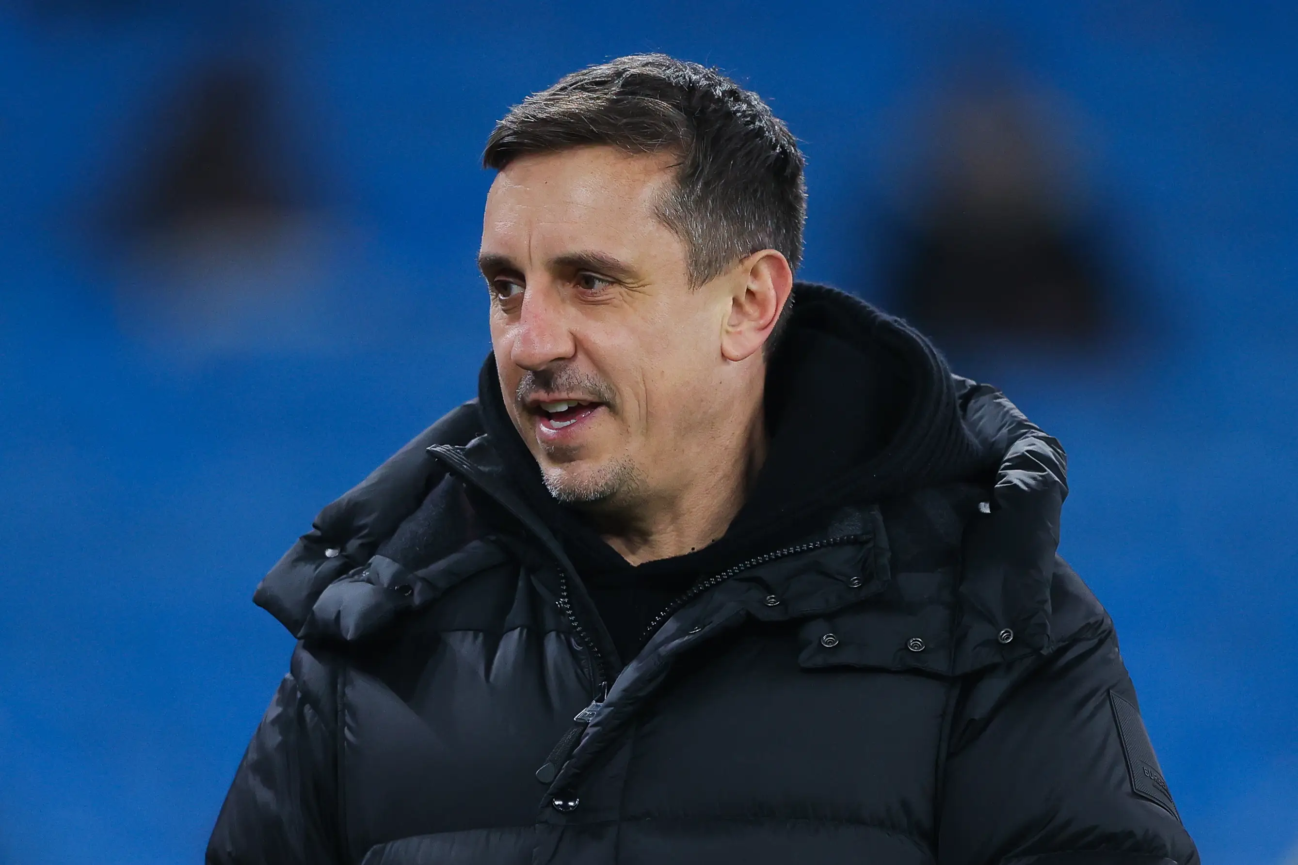 Gary Neville was the subject of an x-rated chant (Credit:Getty)