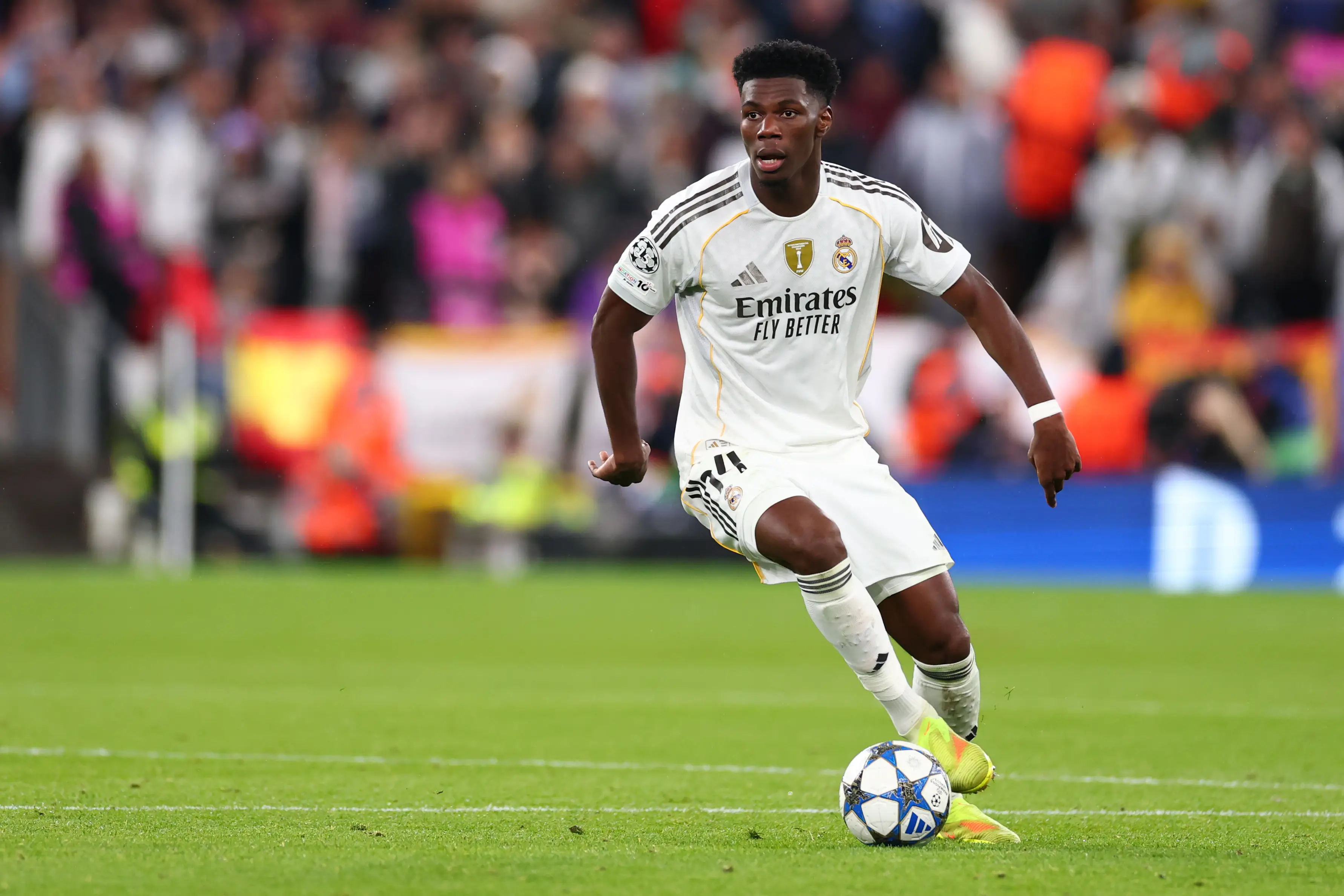 Tchouameni has a contract at Real until 2028. Image: Getty