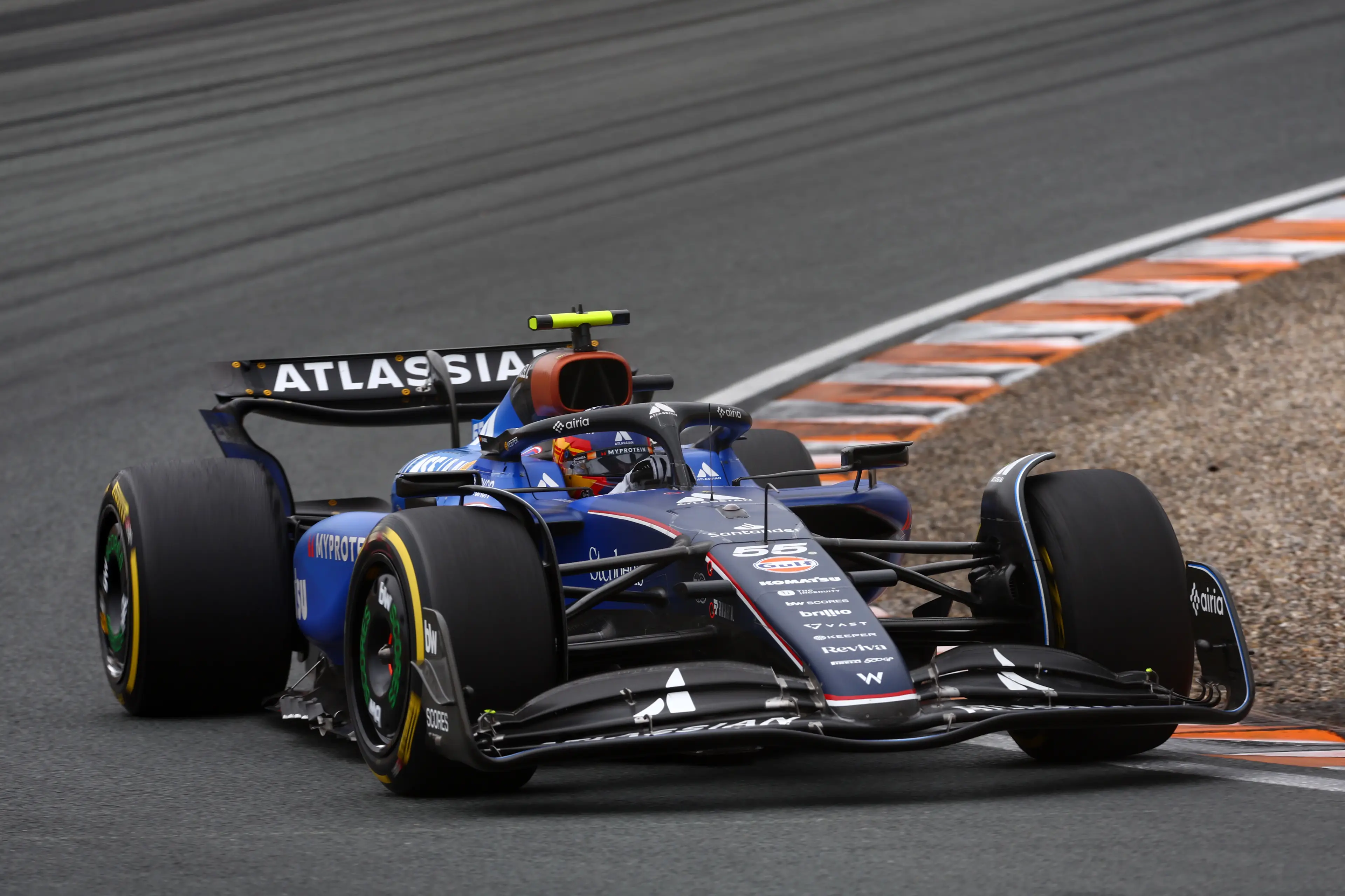 Spanish driver Carlos Sainz. Image: Joe Portlock / Stringer via Getty