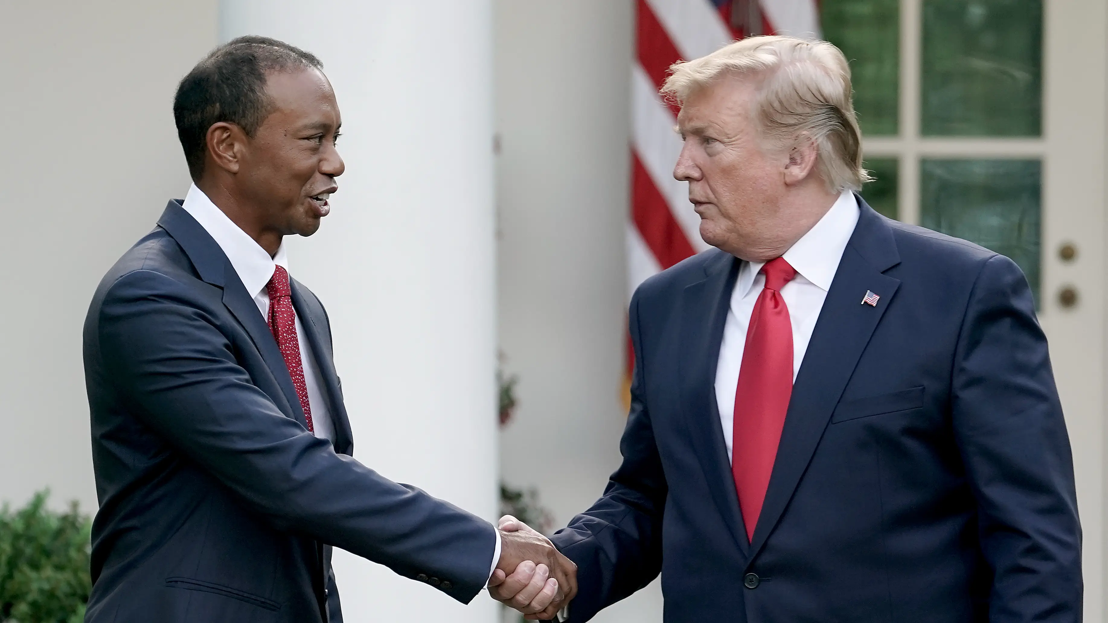 Tiger Woods made his feelings clear on Donald Trump and their relationship with blunt answer to reporter
