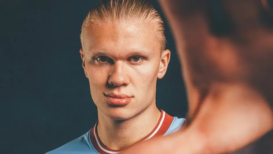 Manchester City's Erling Haaland (Photo via Manchester City / mancity.com)