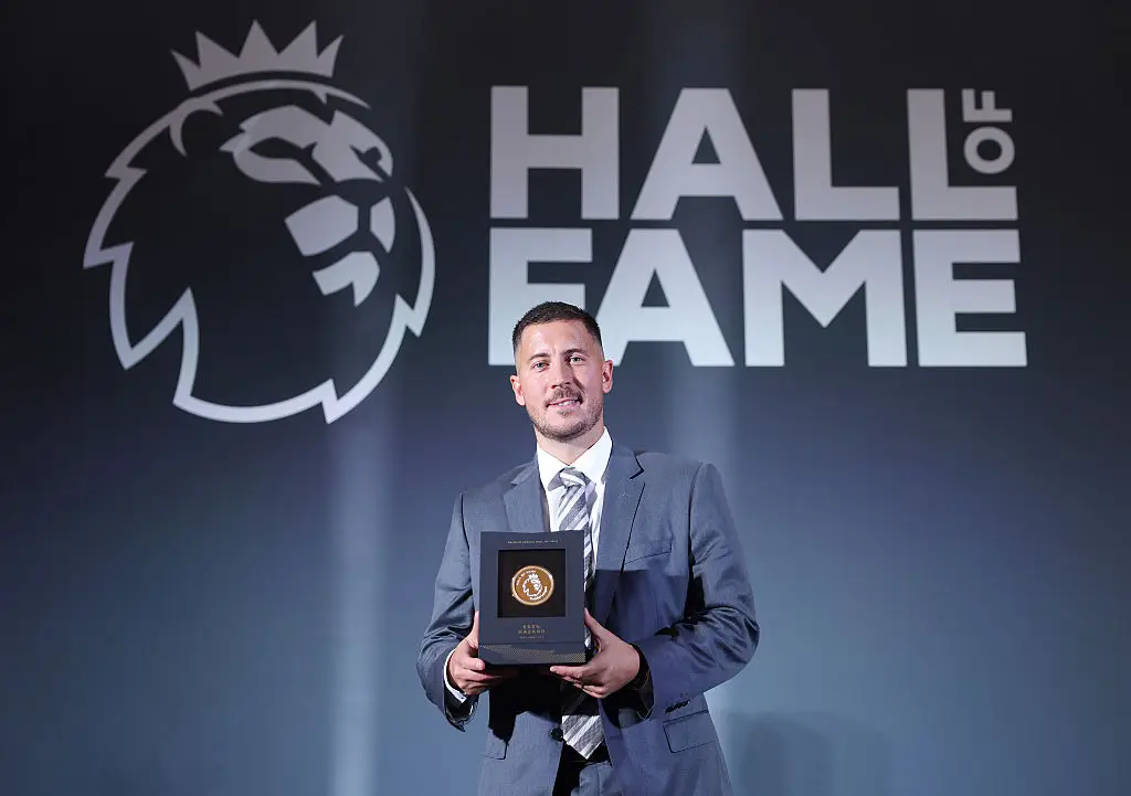 Eden Hazard is the latest player to be inducted into the Hall of Fame. (Image: Harry Murphy/Getty Images for Premier League)