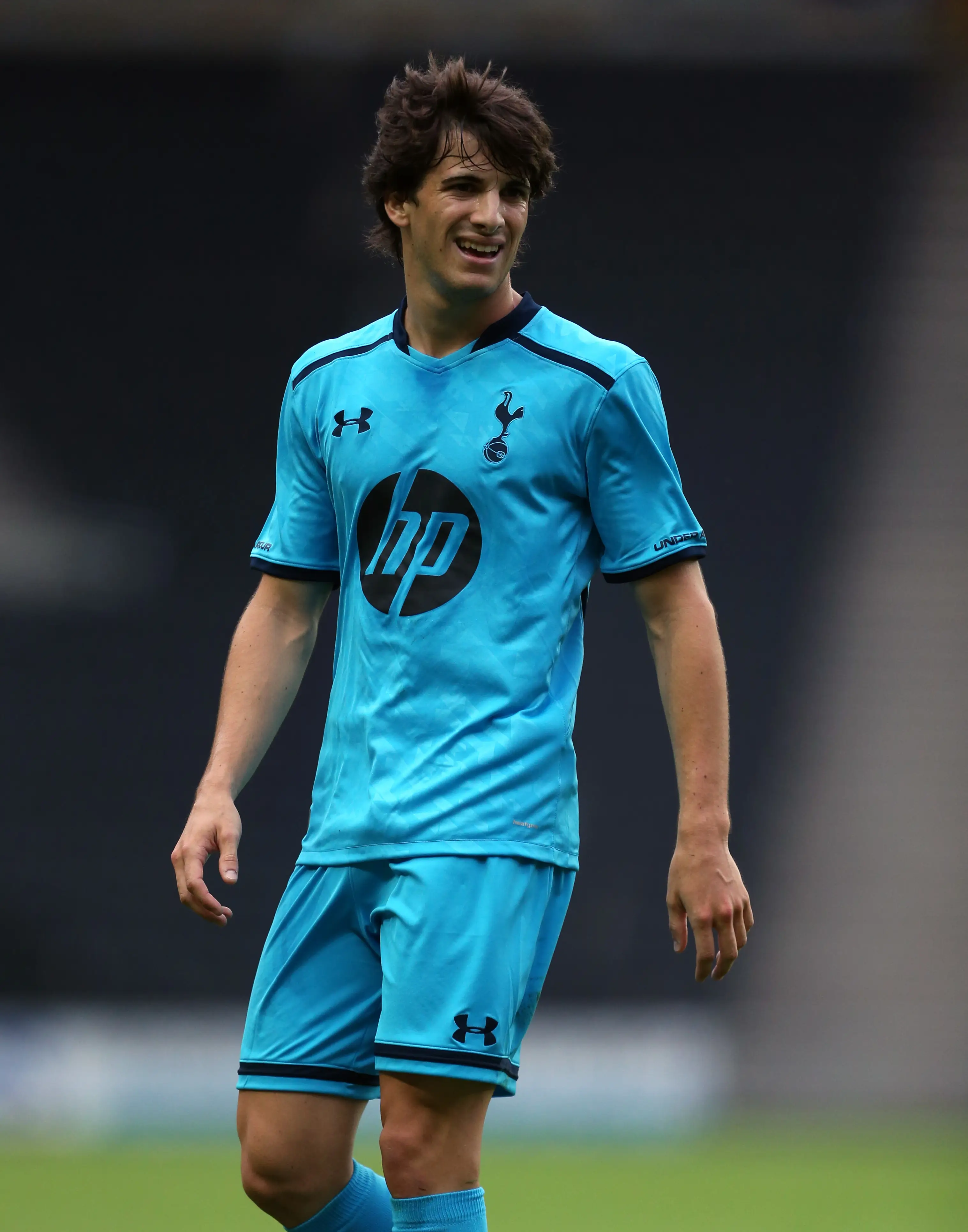 Cristian Ceballos spent time at Tottenham Hotspur after leaving Barcelona. Image: Getty