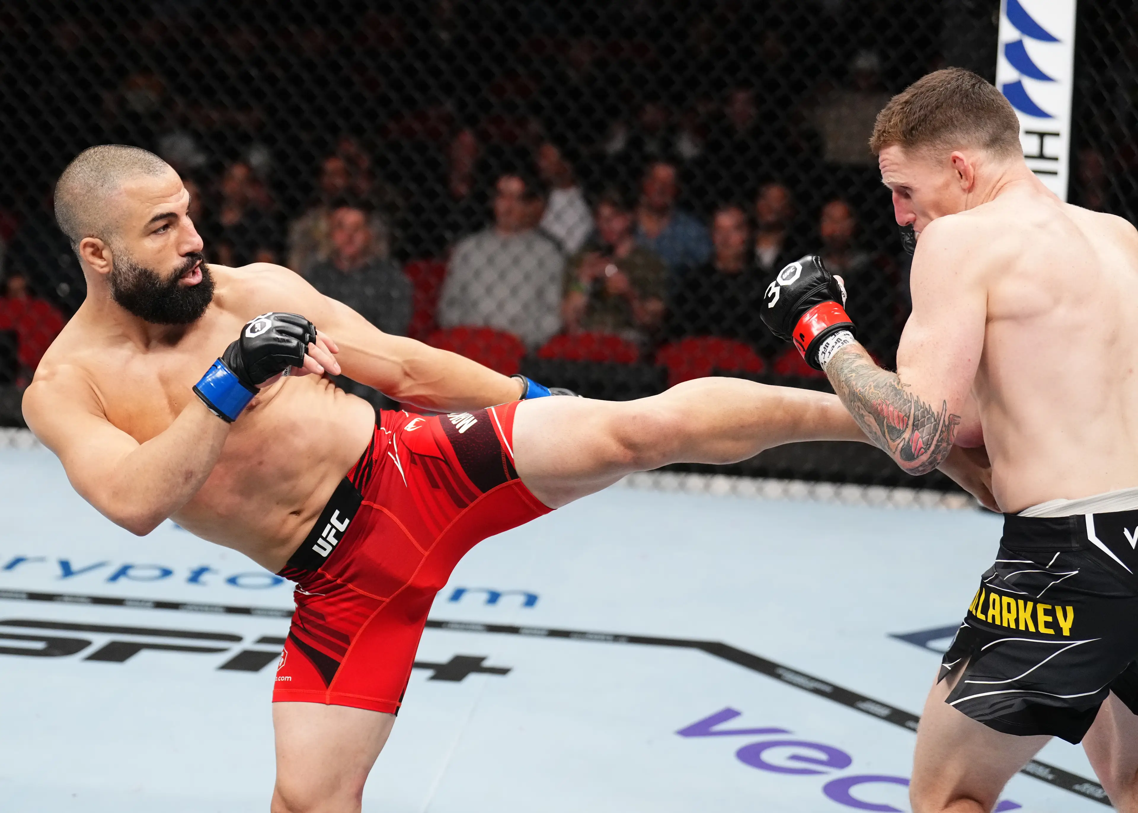 John Makdessi during his UFC 293 bout. Image: Getty 