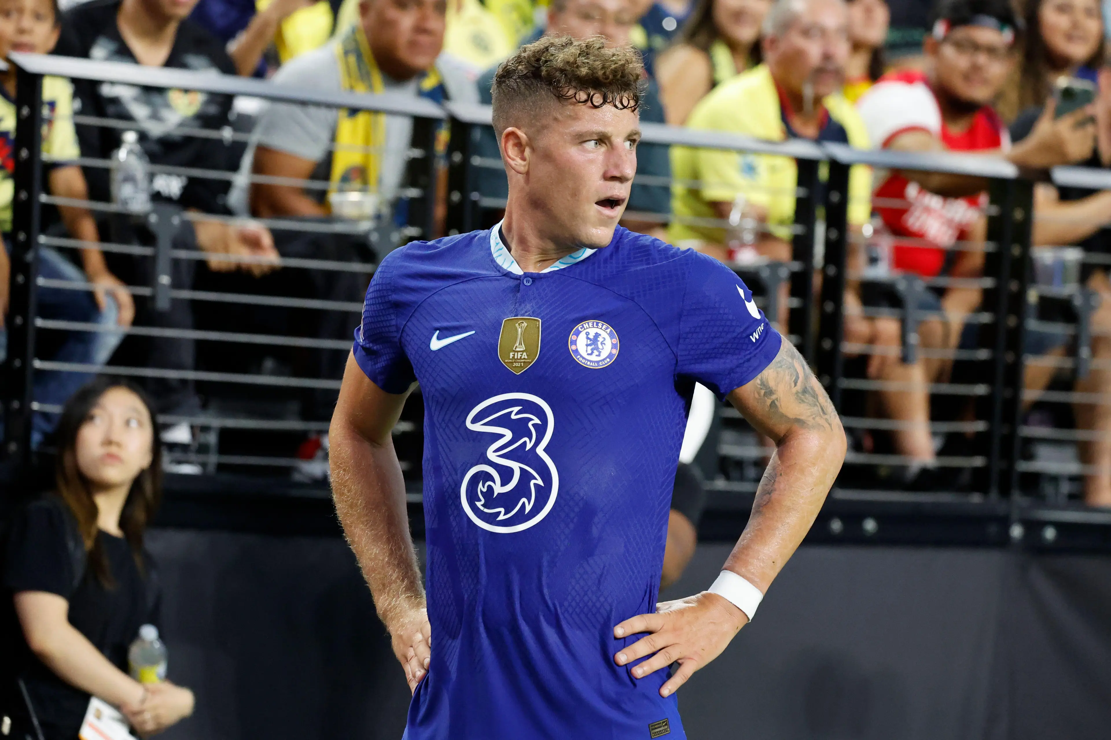 Ross Barkley against Club America. (Alamy)