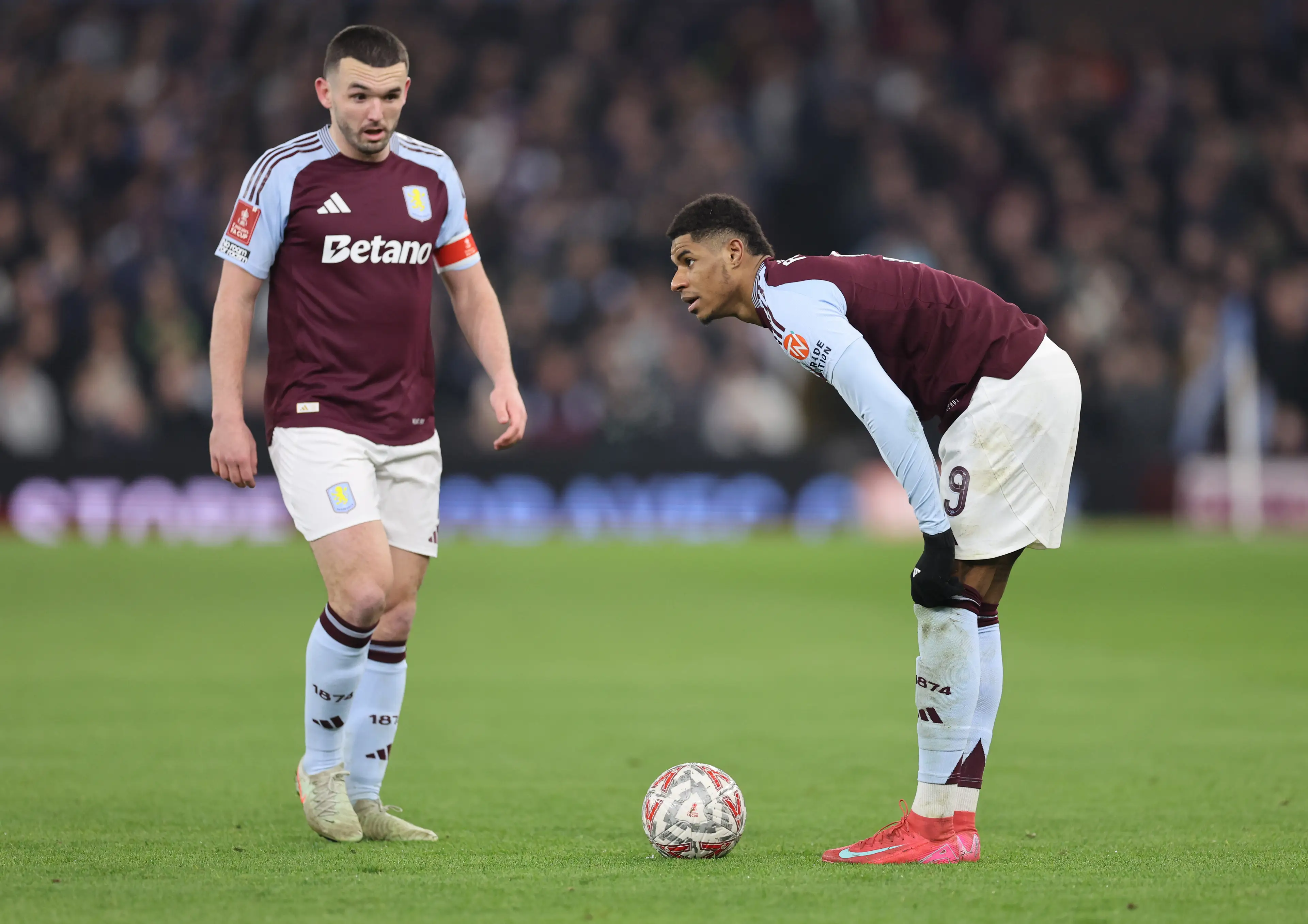 John McGinn has praised Rashford for his application. Image credit: Getty