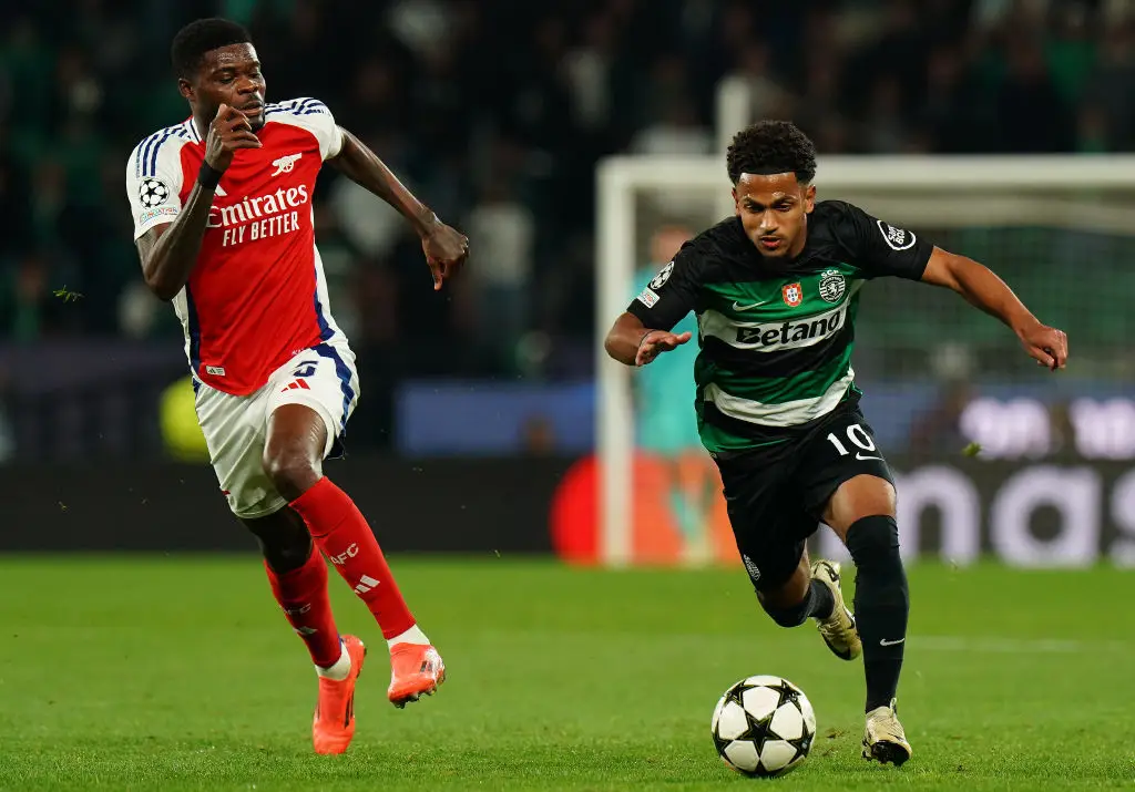 Marcus Edwards impressed when Sporting played Arsenal in the Champions League in November. (Image: Getty)