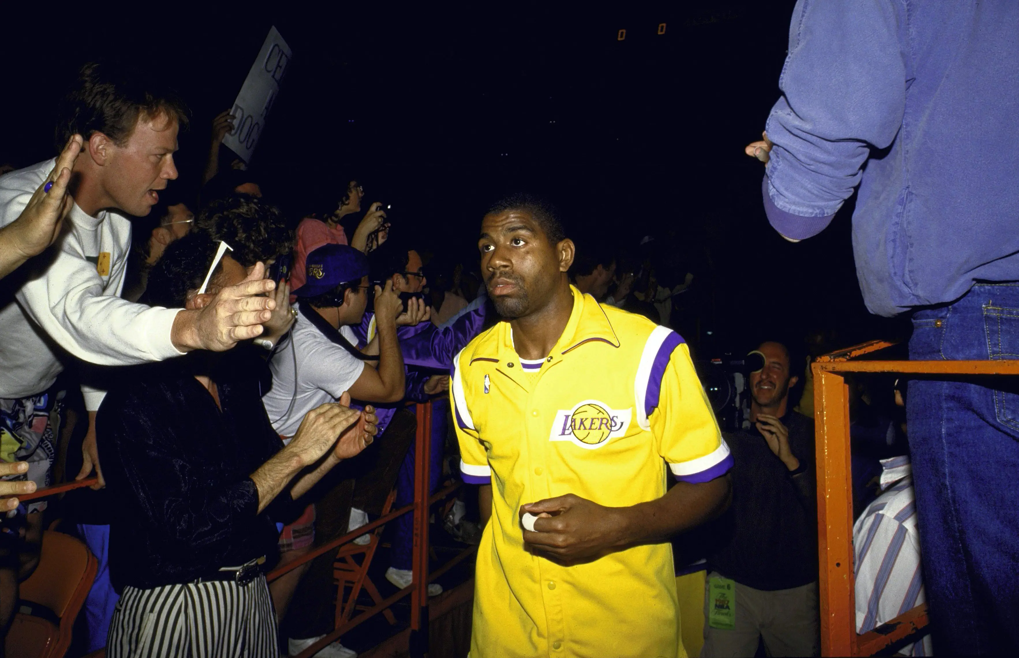 Magic Johnson enjoyed a stellar career. Image: Getty
