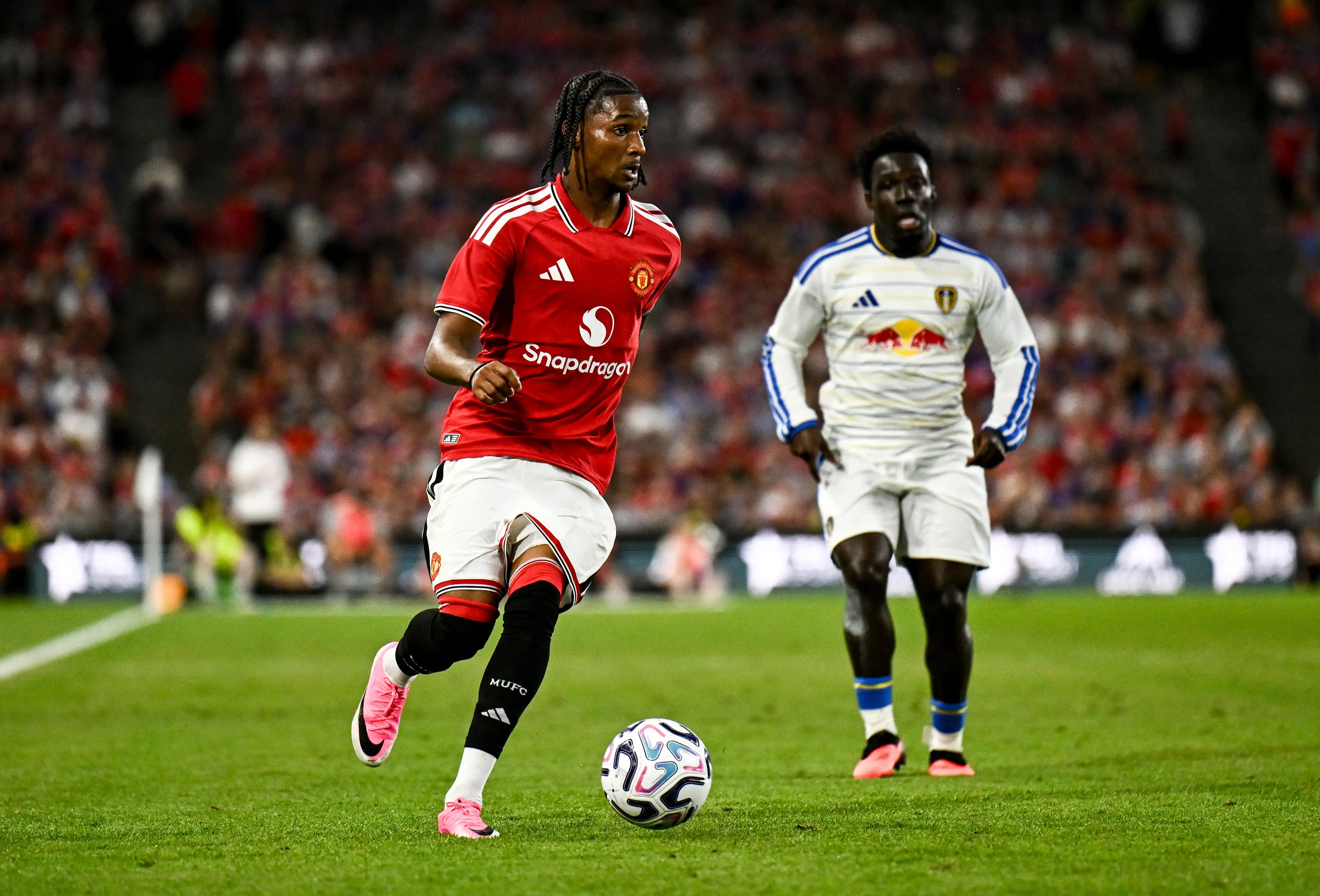 Tynan Thompson impressed against Leeds United. Image credit: Getty