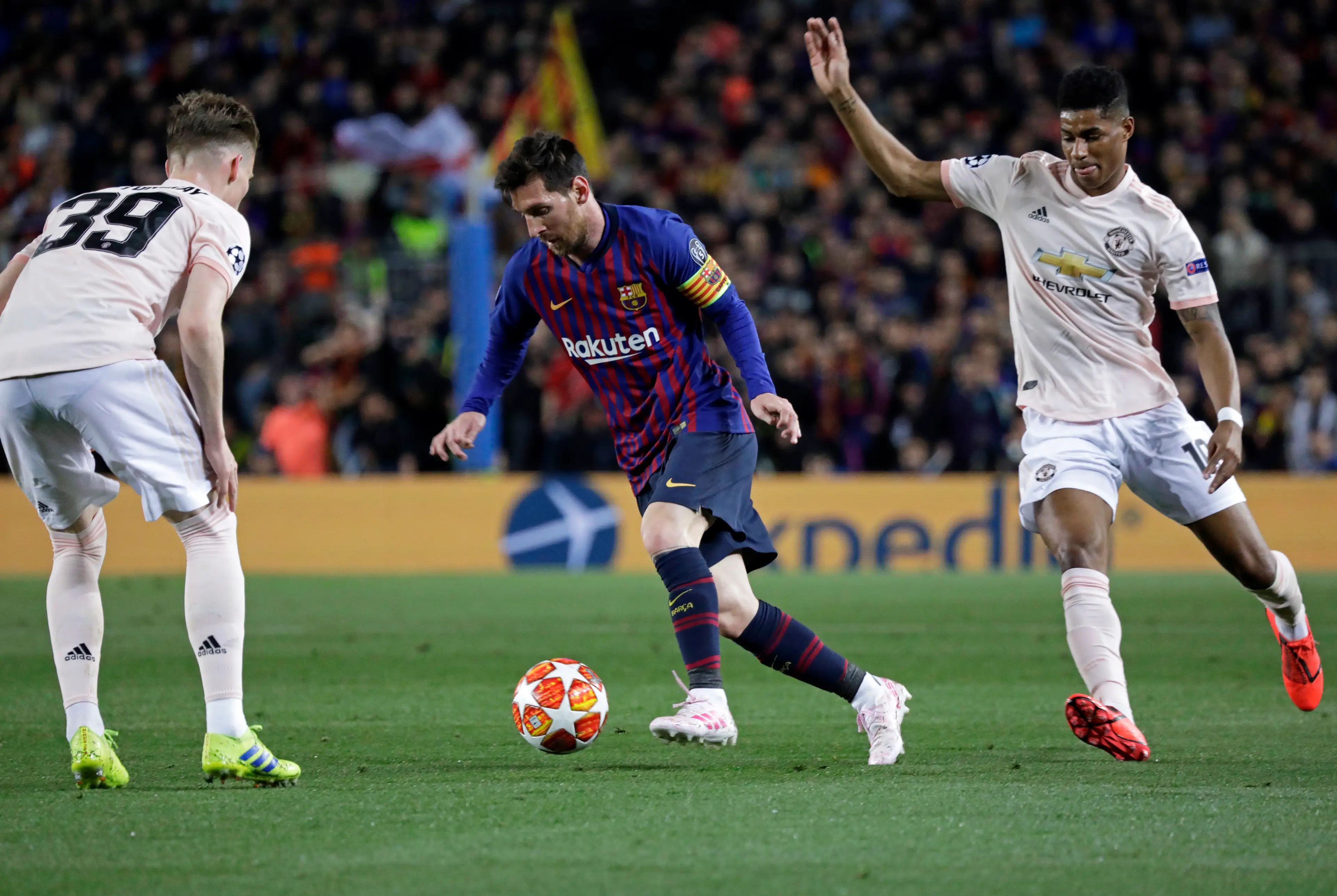 Rashford has spoken glowingly of his love for the Nou Camp. (Image: Getty)