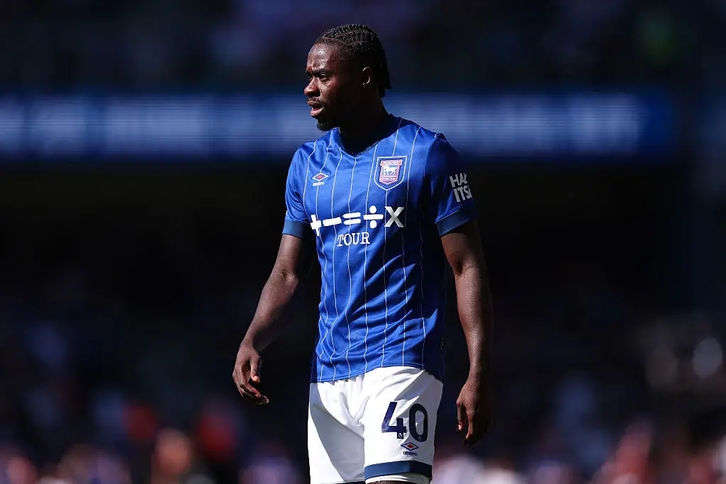 Axel Tuanzebe established himself as a regular starter for Ipswich Town last season. (Image: Getty)