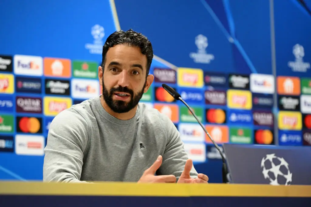 Ruben Amorim was asked about the United job (Credit:Getty)