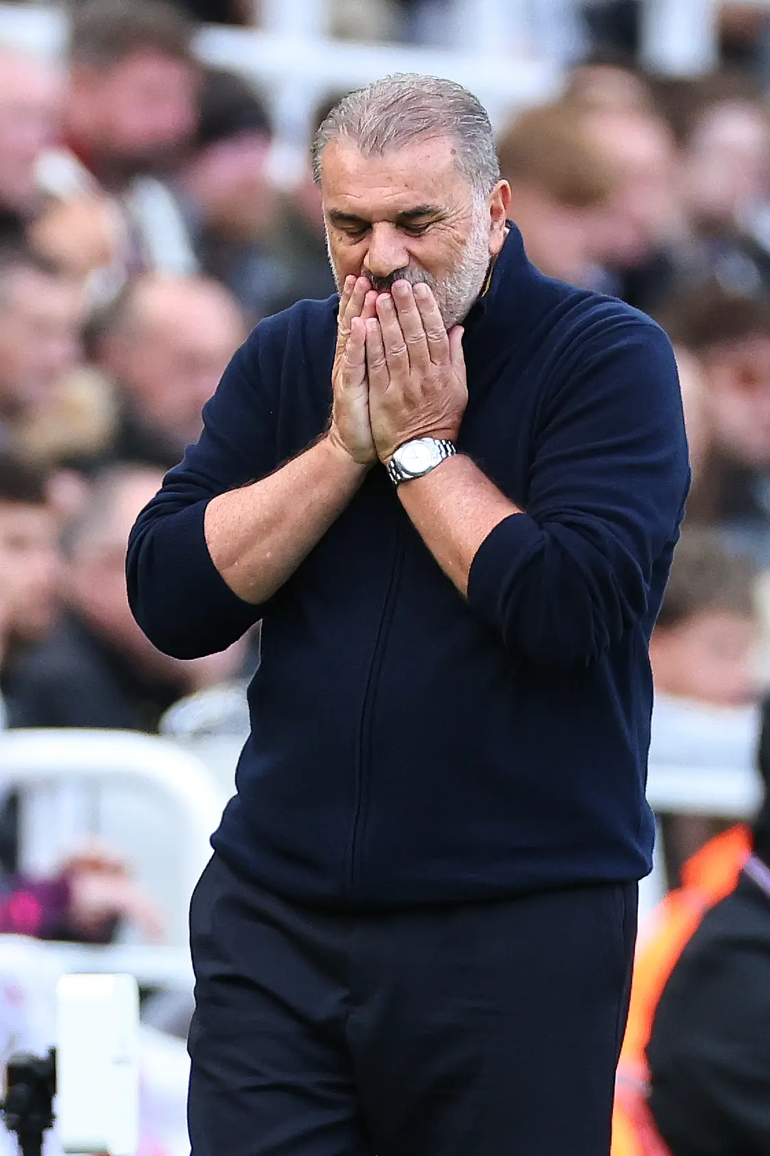 Postecoglou has failed to win any of his first seven games at Nottingham Forest. Image: Getty