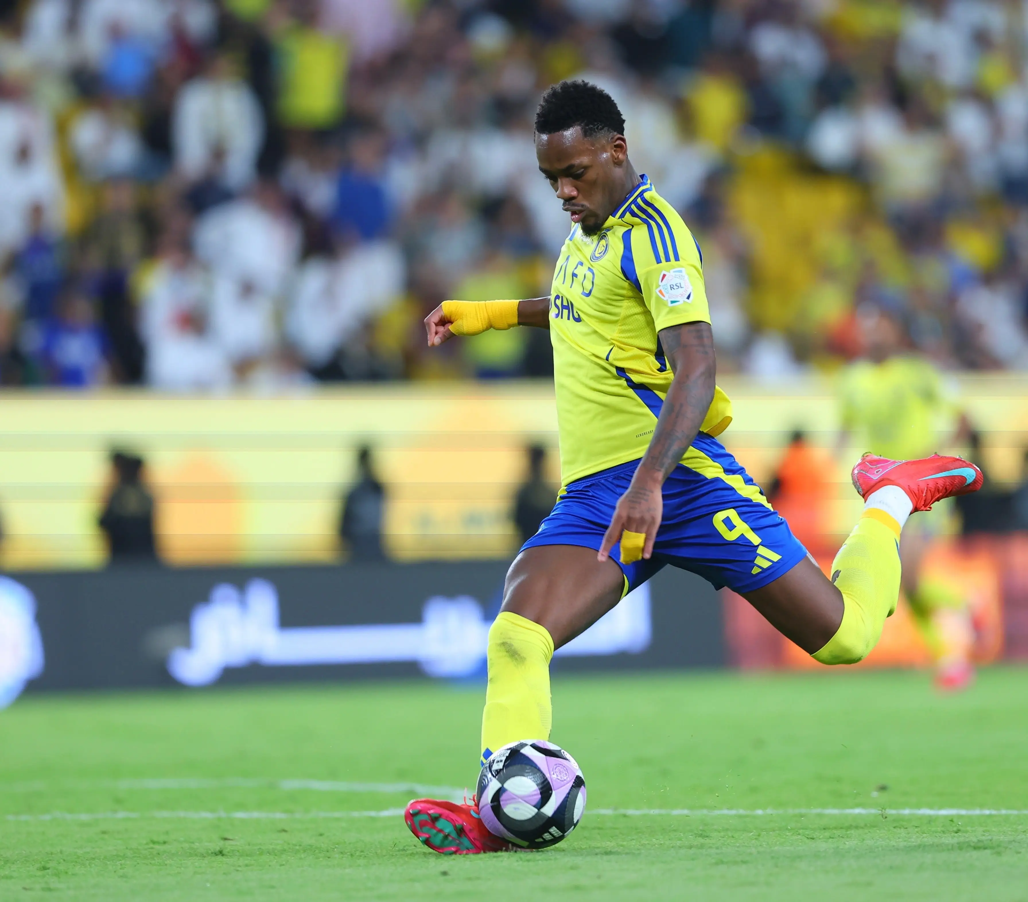 Jhon Duran left Aston Villa to join Al-Nassr in January.