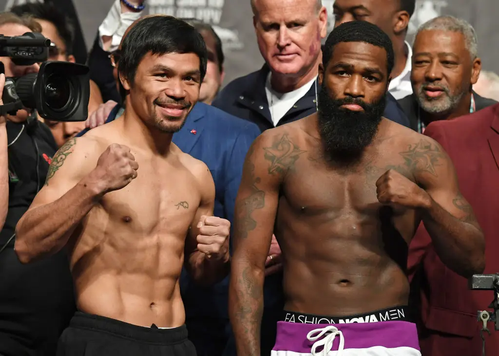 Manny Pacquiao defeated Adrien Broner in 2019 (Credit:Getty)
