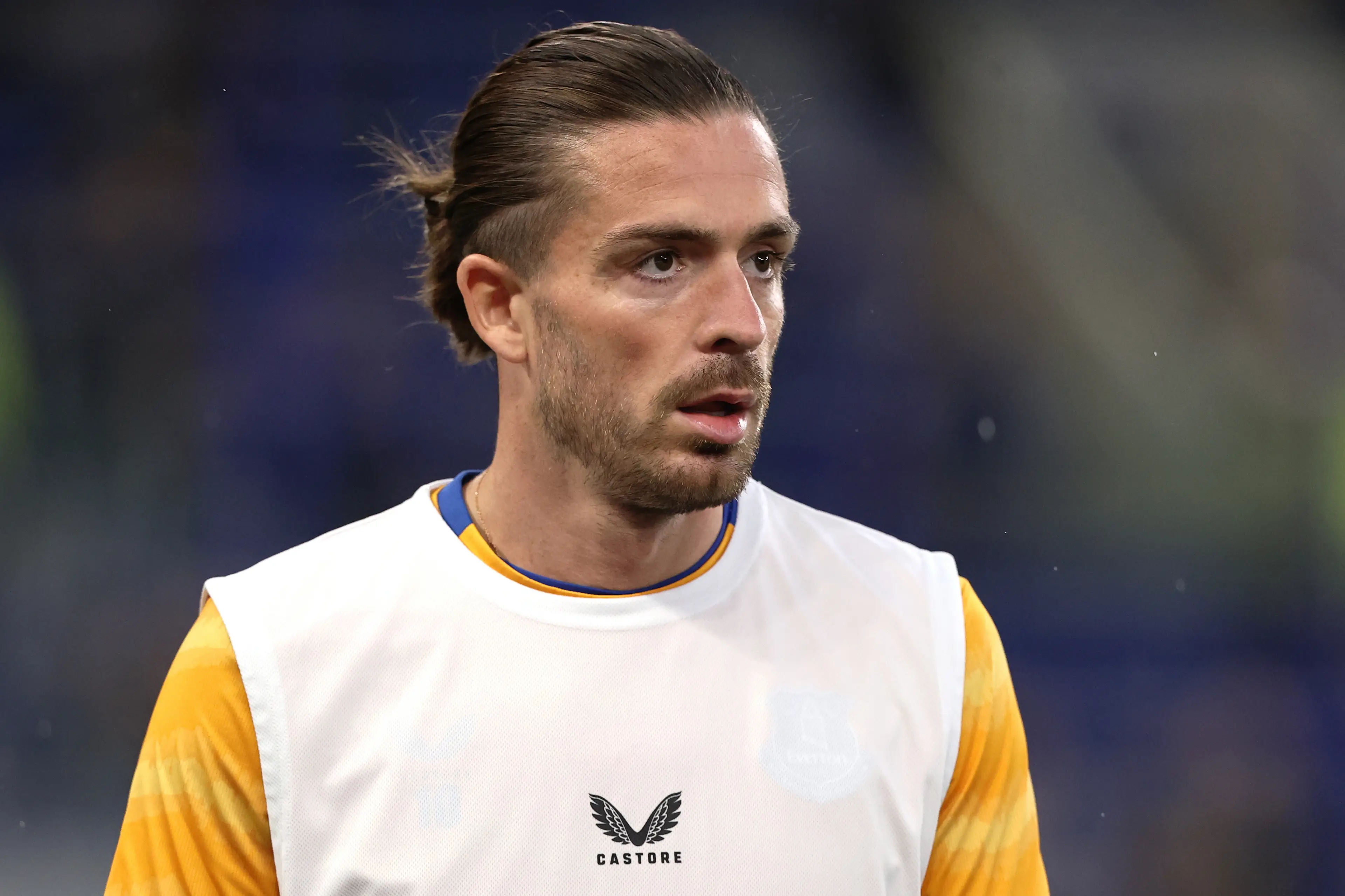 Grealish has been dropped for Everton's clash against Newcastle due to a breach of club discipline. Image credit: Getty
