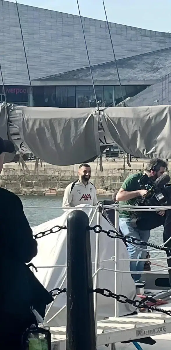 Images of Mo Salah in Liverpool club gear got fans excited. Image: Reddit.com/r/LiverpoolFC