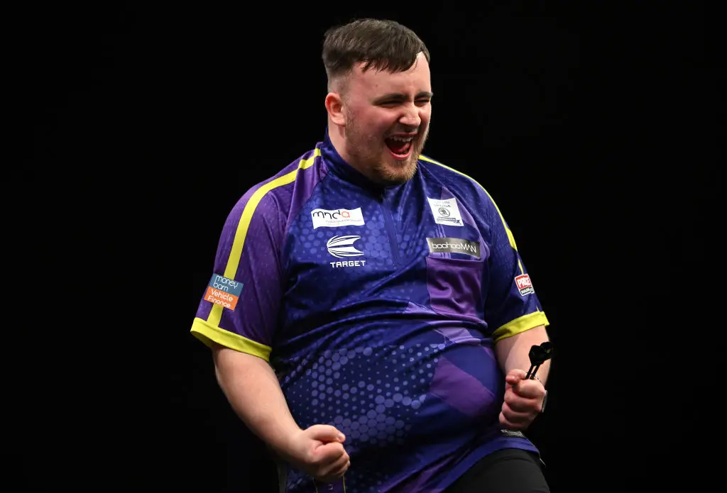 Luke Littler has taken the sport of darts by storm in the past year (Image credit: Getty)